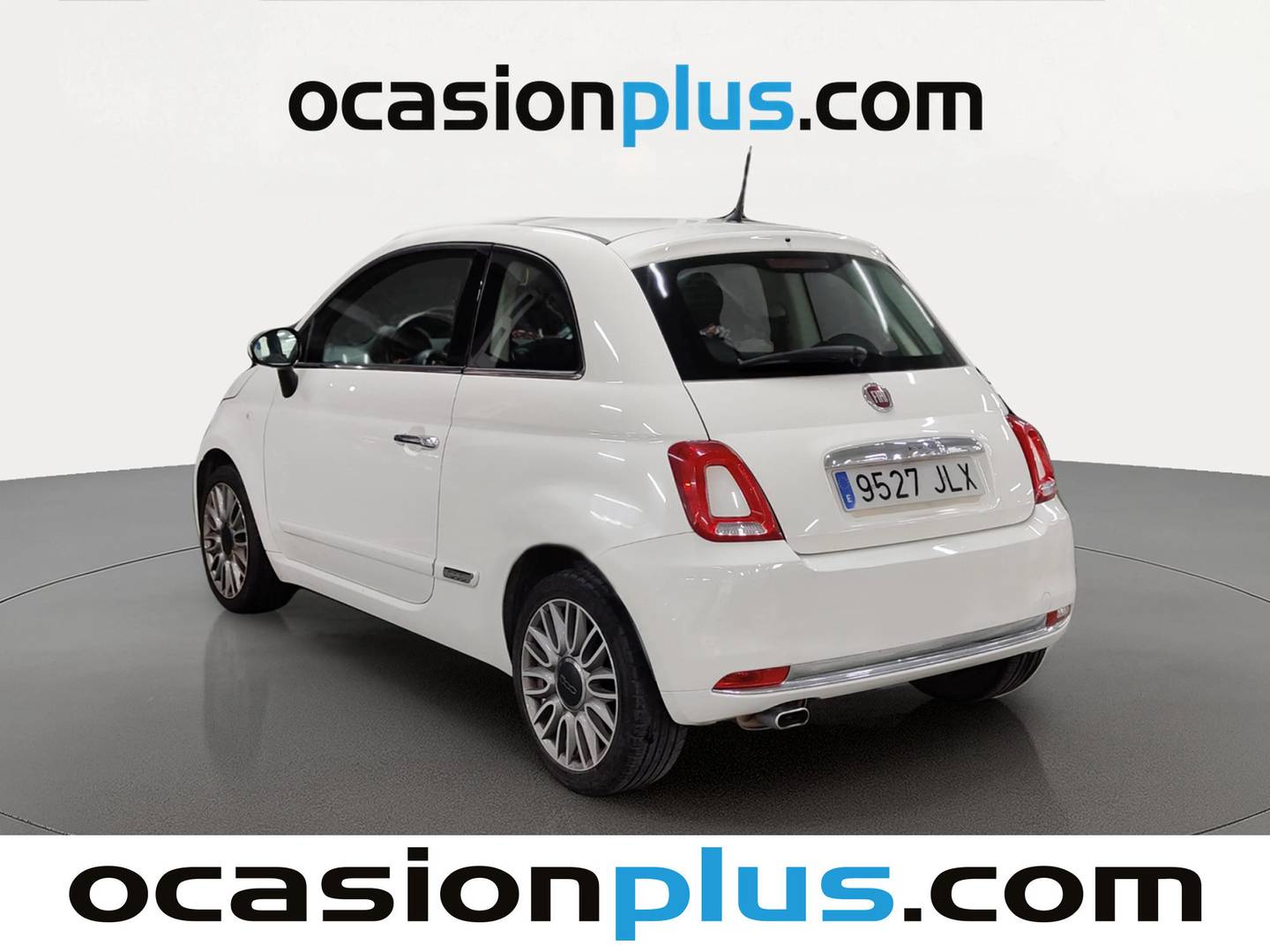 Foto trasera Fiat 500 Fiat 500 1.2 8v Lounge (69 CV) izquierda
