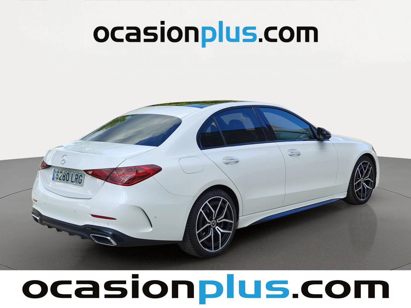 Foto trasera Mercedes Clase C Mercedes Clase C 220 d (200 CV) Pack AMG derecha