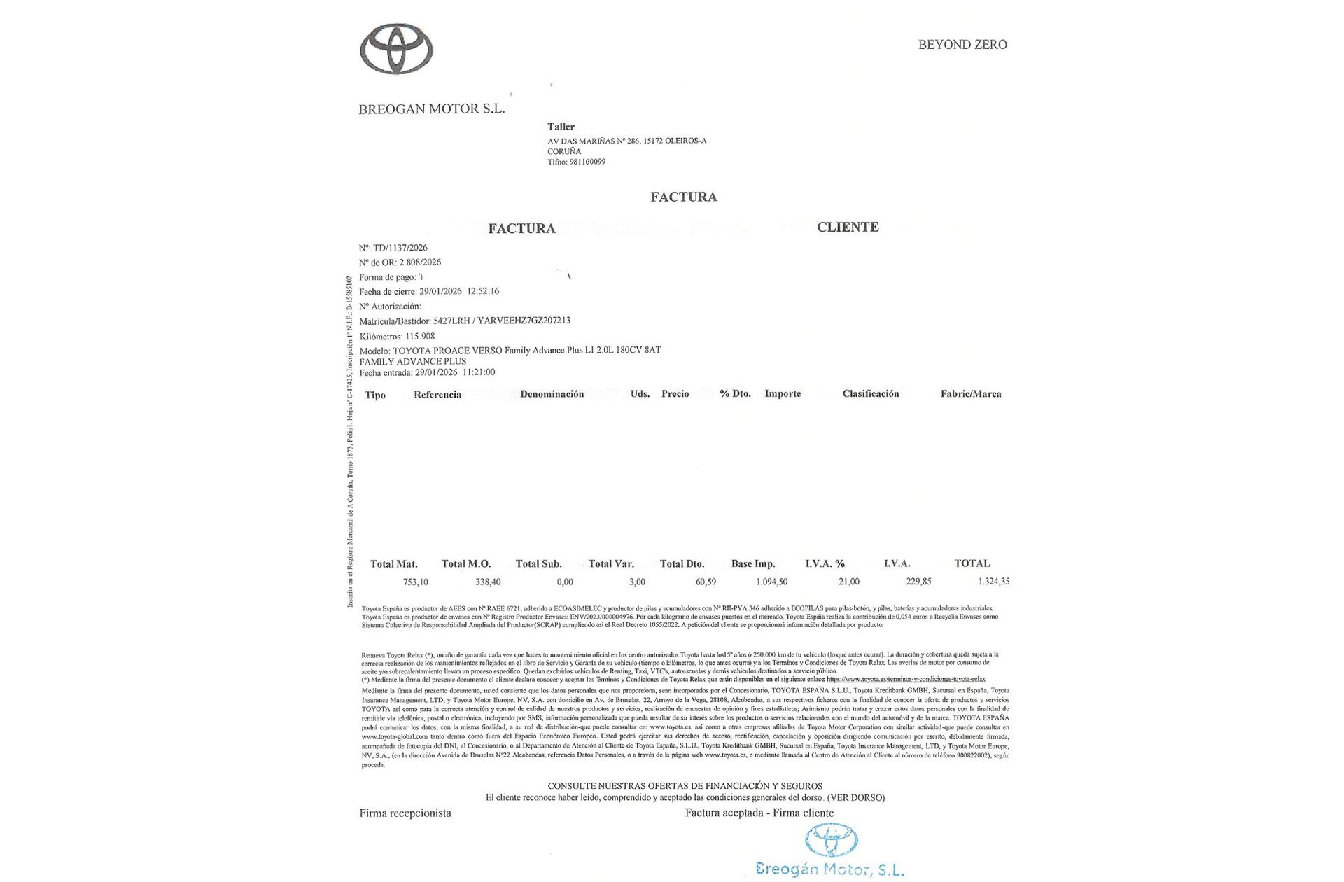 Toyota Proace Verso 2.0D Family Advance Plus L1 8 plazas - foto 24