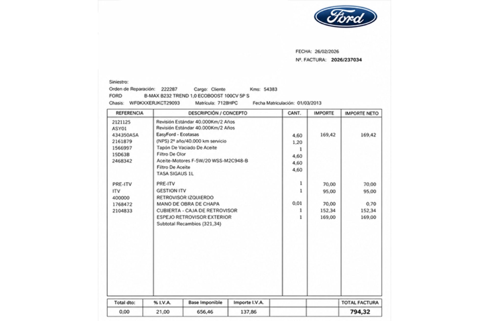 Ford B-Max 1.0 EcoBoost Trend - foto 15