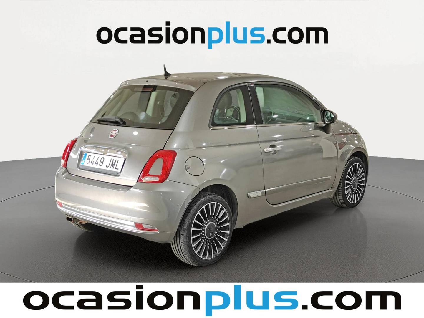Foto trasera Fiat 500 Fiat 500 1.2 8v Lounge (69 CV) derecha