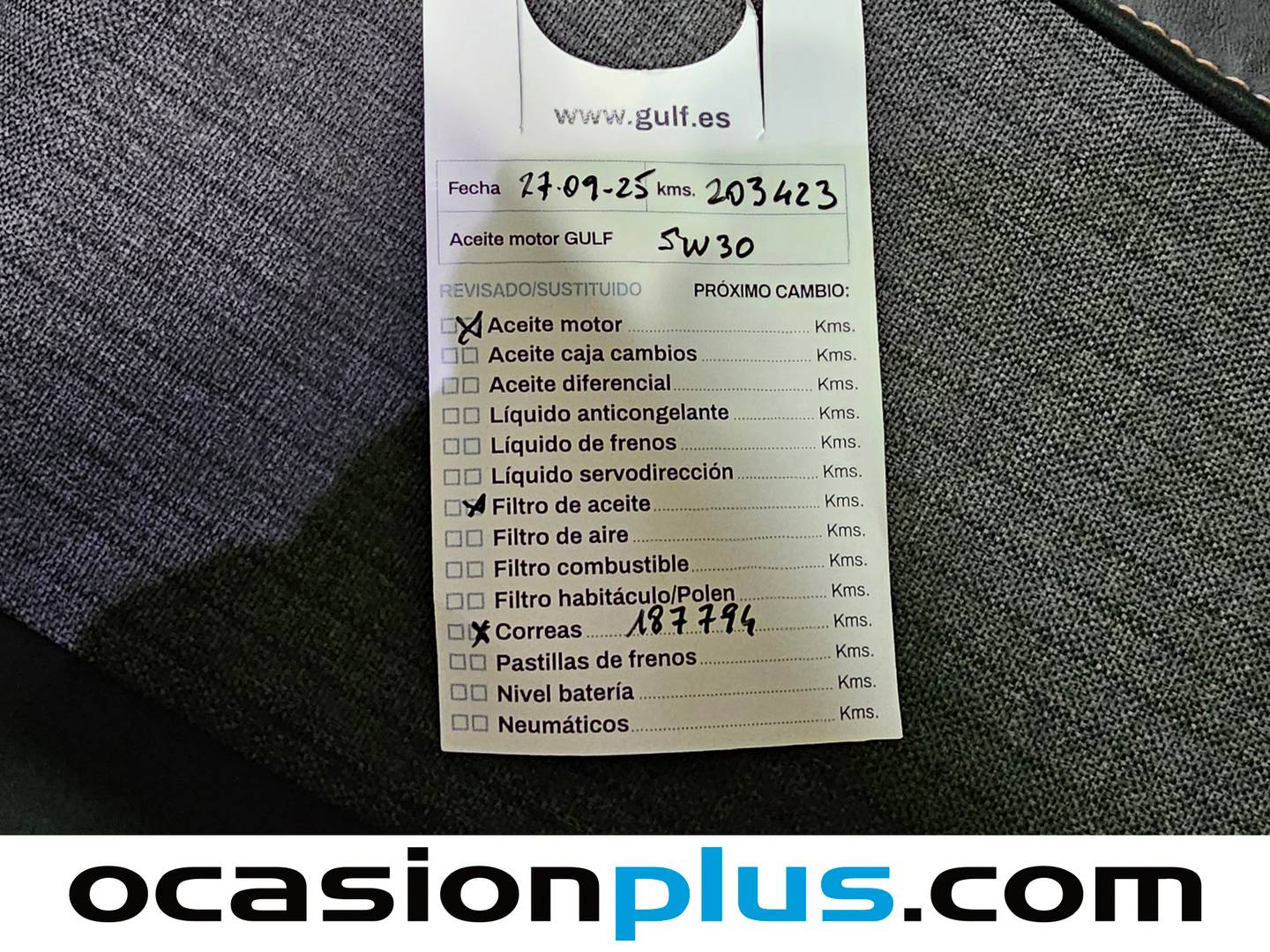 Foto del mantenimiento del Peugeot 5008 Peugeot 5008 BlueHDI 150 GT-Line S&S (150 CV)