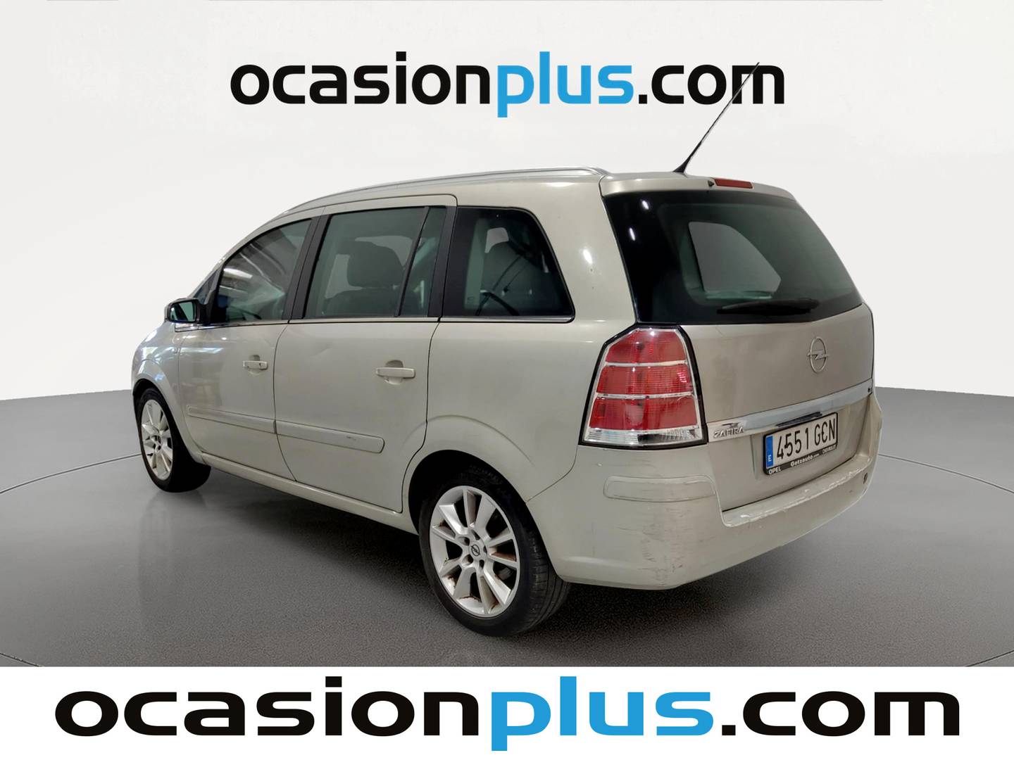 Foto trasera Opel Zafira Opel Zafira 1.8 16v Cosmo  (140 CV) izquierda