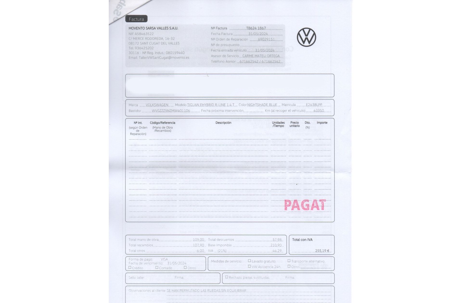 Volkswagen Tiguan R-Line 1.4 TSI eHybrid DSG - foto 23