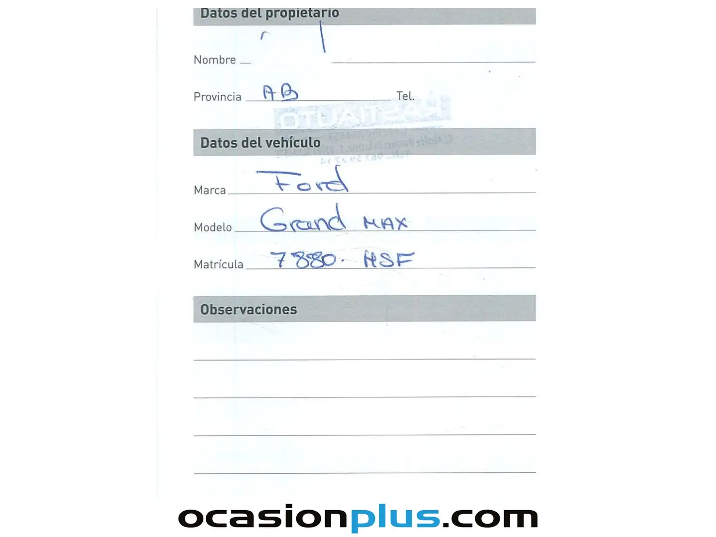 Foto Ford Grand C-Max Ford Grand C-Max C-Max 1.0 EcoBoost S&S Titanium (125 CV)