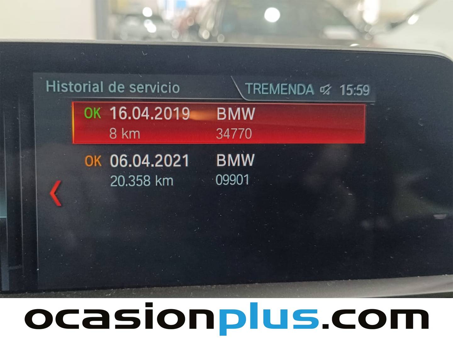 Foto del mantenimiento del BMW Serie 1 BMW Serie 1 116d (116 CV)
