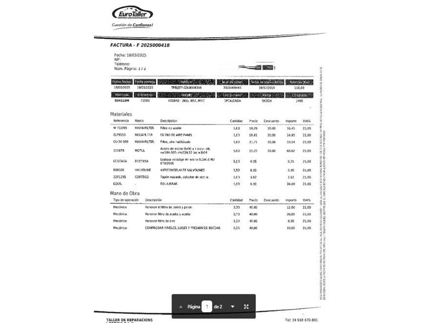 Foto Skoda Kodiaq Skoda Kodiaq 1.5 TSI Ambition 4x2 (150 CV)