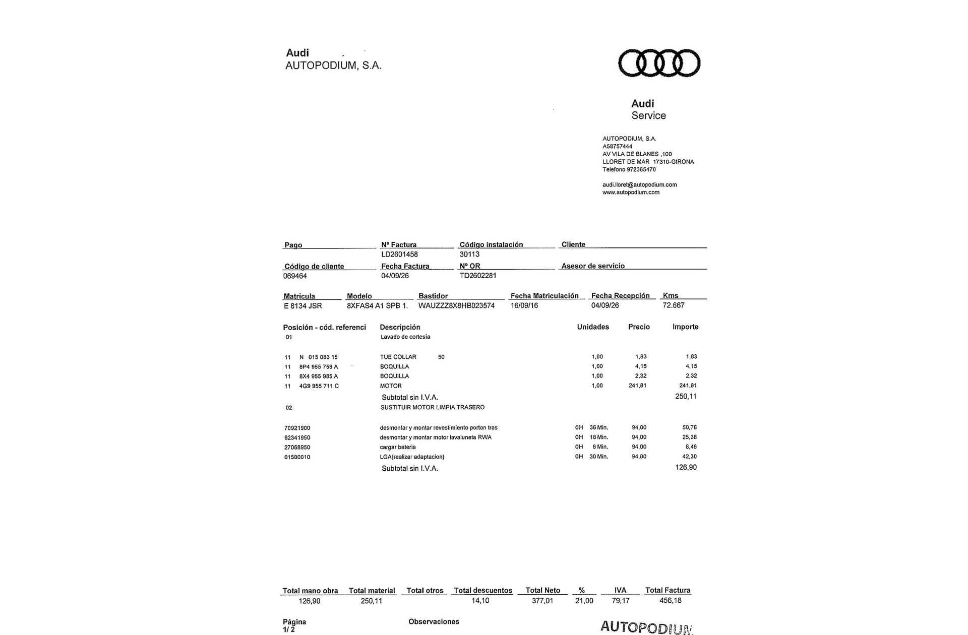 Audi A1 Sportback Adrenalin 1.0 TFSI - foto 17