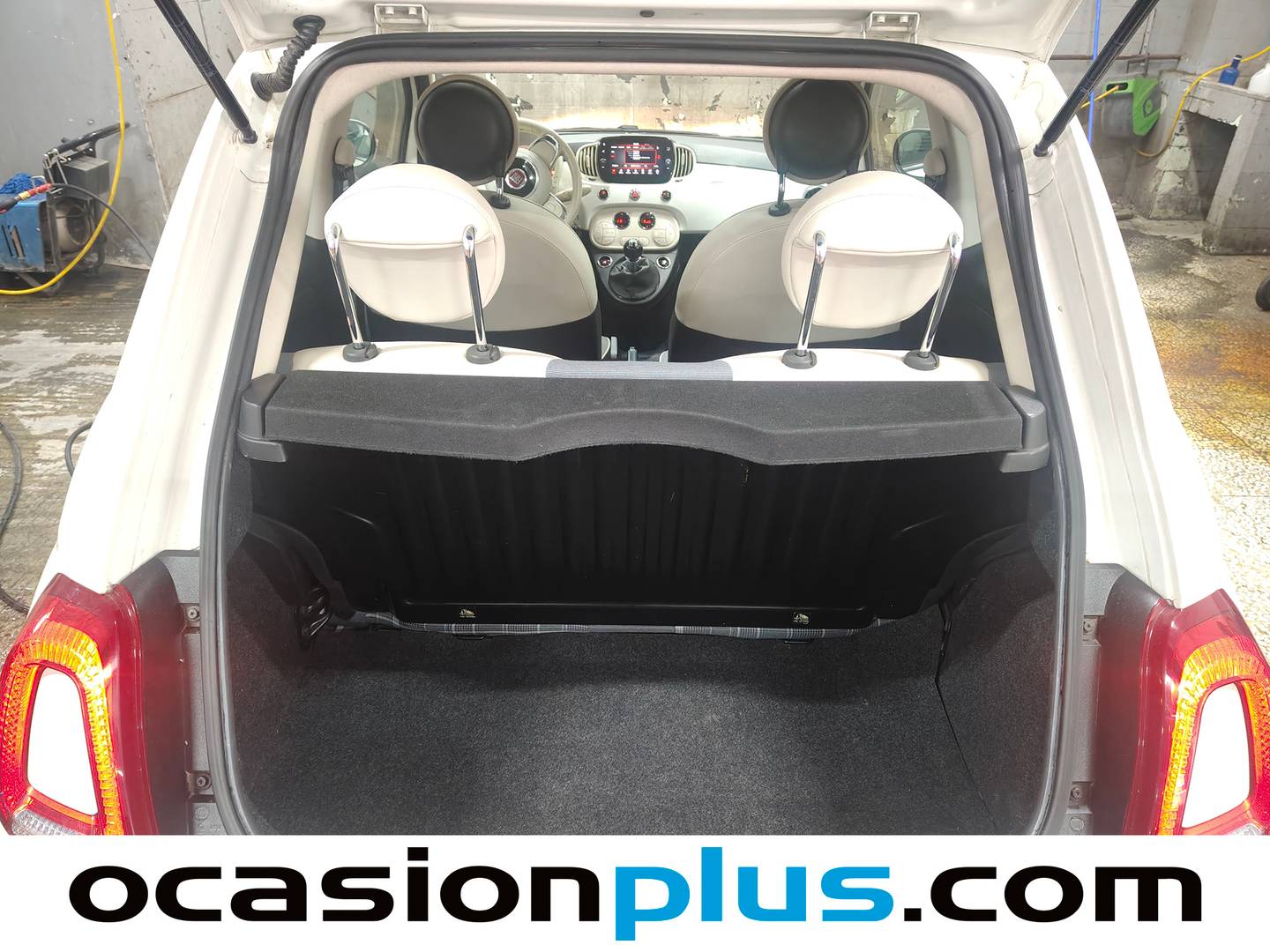 Fotos maletero Fiat 500 Fiat 500 1.2 8v Lounge (69 CV)