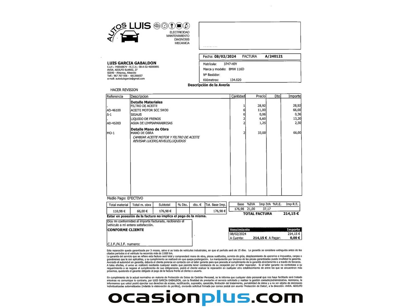 Foto BMW Serie 1 BMW Serie 1 116d  (116 CV)