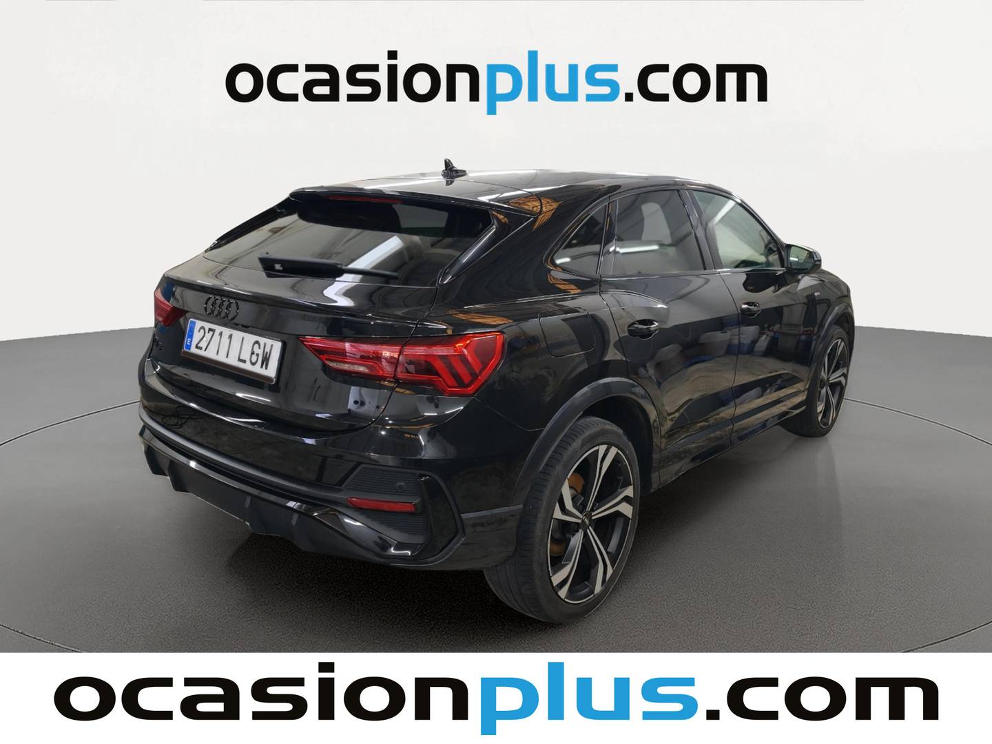 Foto trasera Audi Q3 Sportback Audi Q3 Sportback Sportback Black line 35 TDI (150 CV) S tronic Pack S-Line derecha