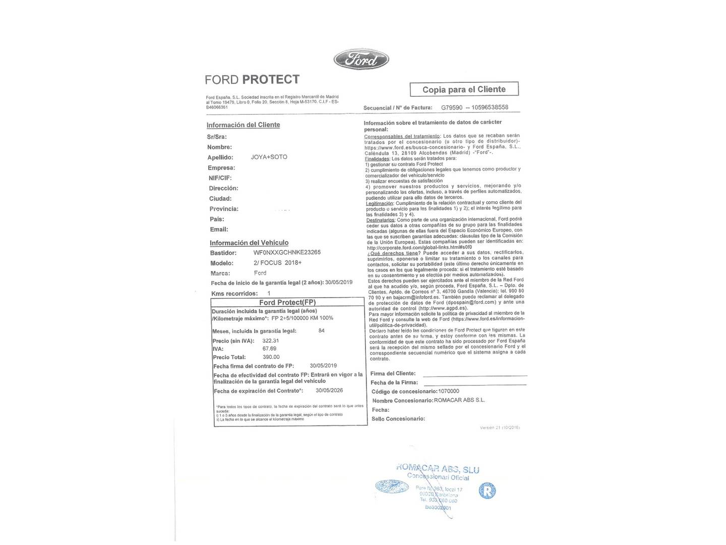 Ford Focus Ford Focus 1.0 Ecoboost S&S ST-Line (125 CV) de ocasión