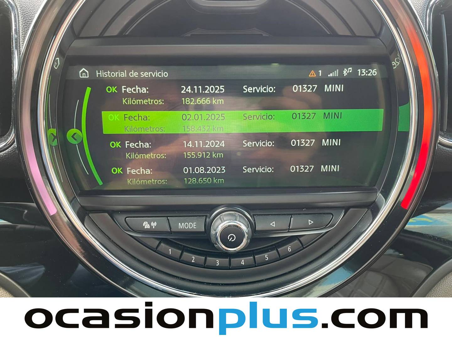 Foto del mantenimiento del Mini Countryman MINI MINI Countryman Cooper (136 CV)