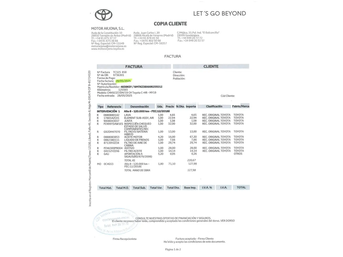 Foto Toyota C-HR Toyota C-HR 1.8 125H Advance (122 CV)