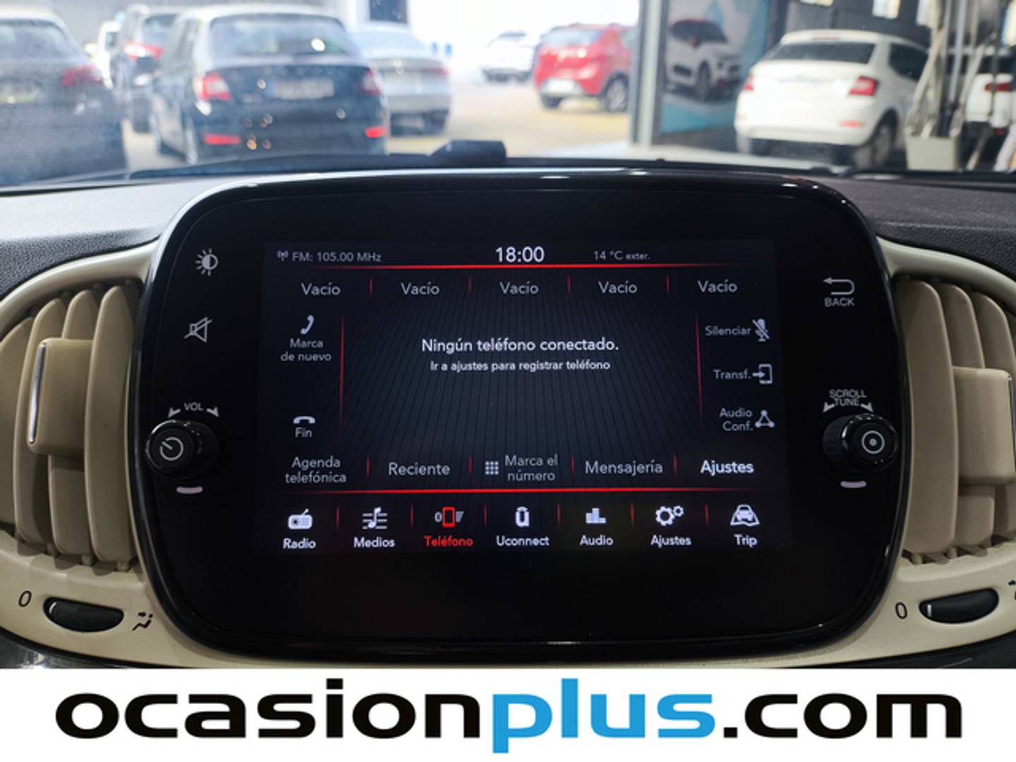 Equipamiento del Fiat 500 Fiat 500 1.0 Hybrid Dolcevita (70 CV)