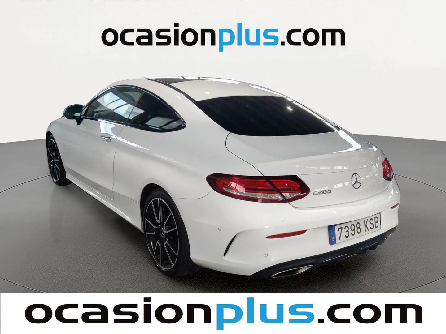 Foto trasera Mercedes Clase C Mercedes Clase C Clase C C 200 Coupe (184 CV)Pack AMG izquierda
