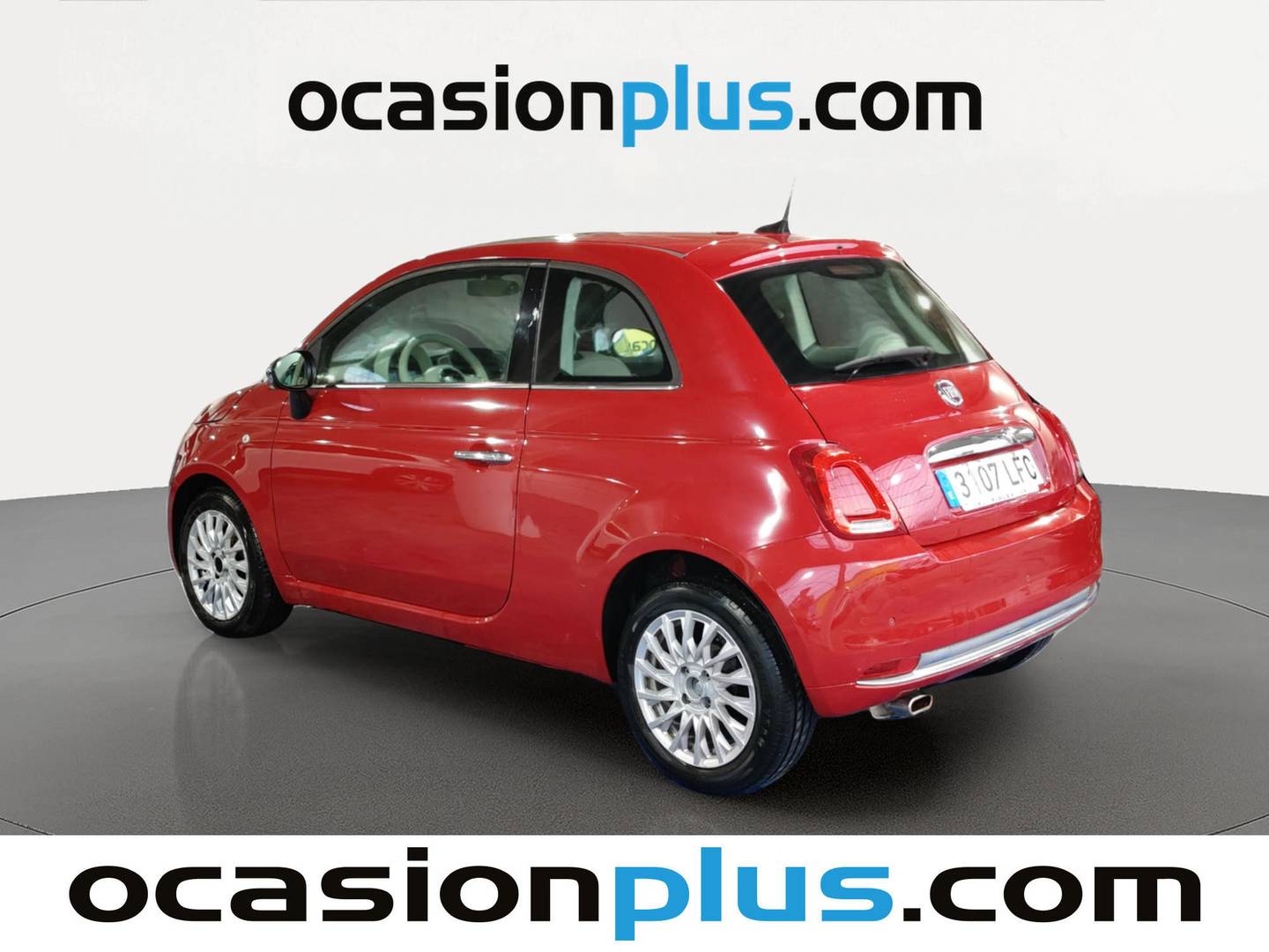 Foto trasera Fiat 500 Fiat 500 1.2 8v Lounge (69 CV) izquierda