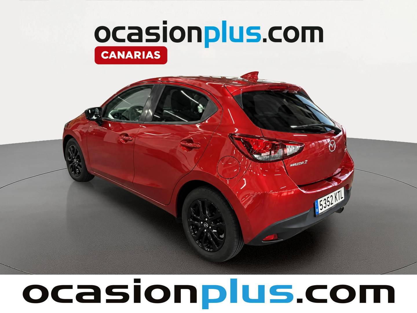 Foto trasera Mazda Mazda2 Mazda Mazda 2 1.5 GE Black Tech Edition (90 CV) izquierda