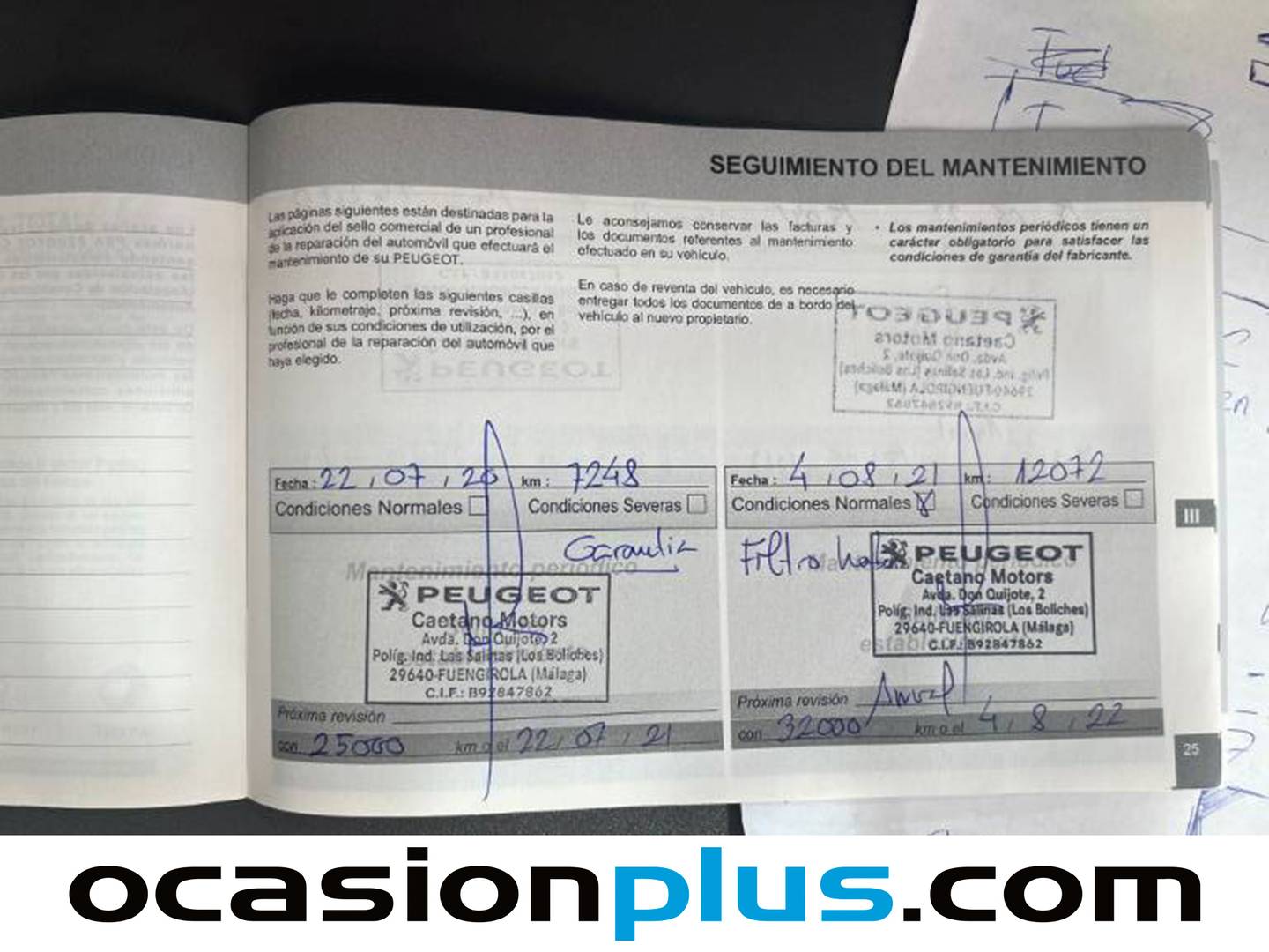Foto del mantenimiento del Peugeot 508 Peugeot 508 PureTech 180 S&S GT Line EAT8 (180 CV)