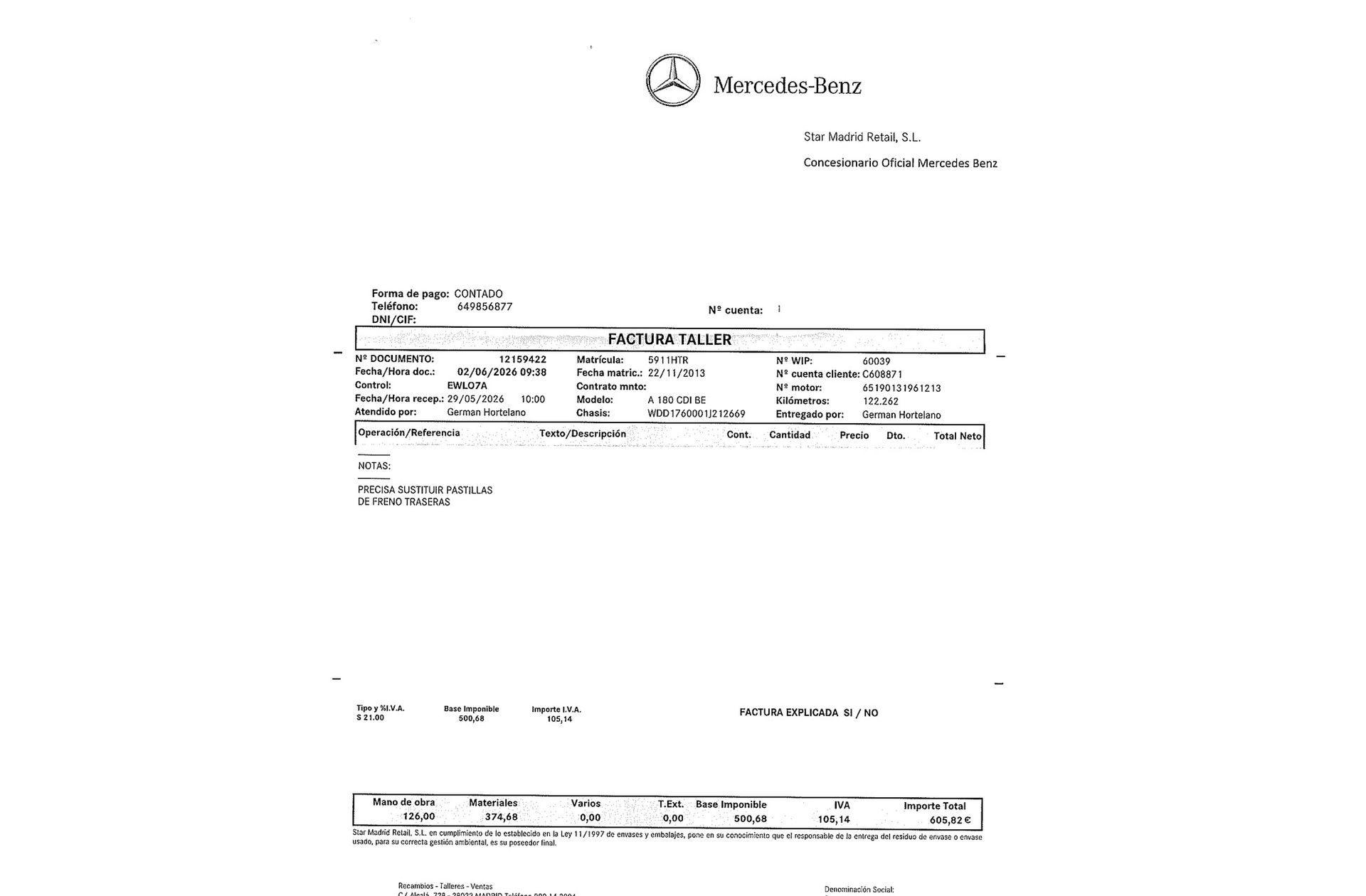 Mercedes-Benz Clase A 180 CDI Blue Efficiency Urban - foto 20