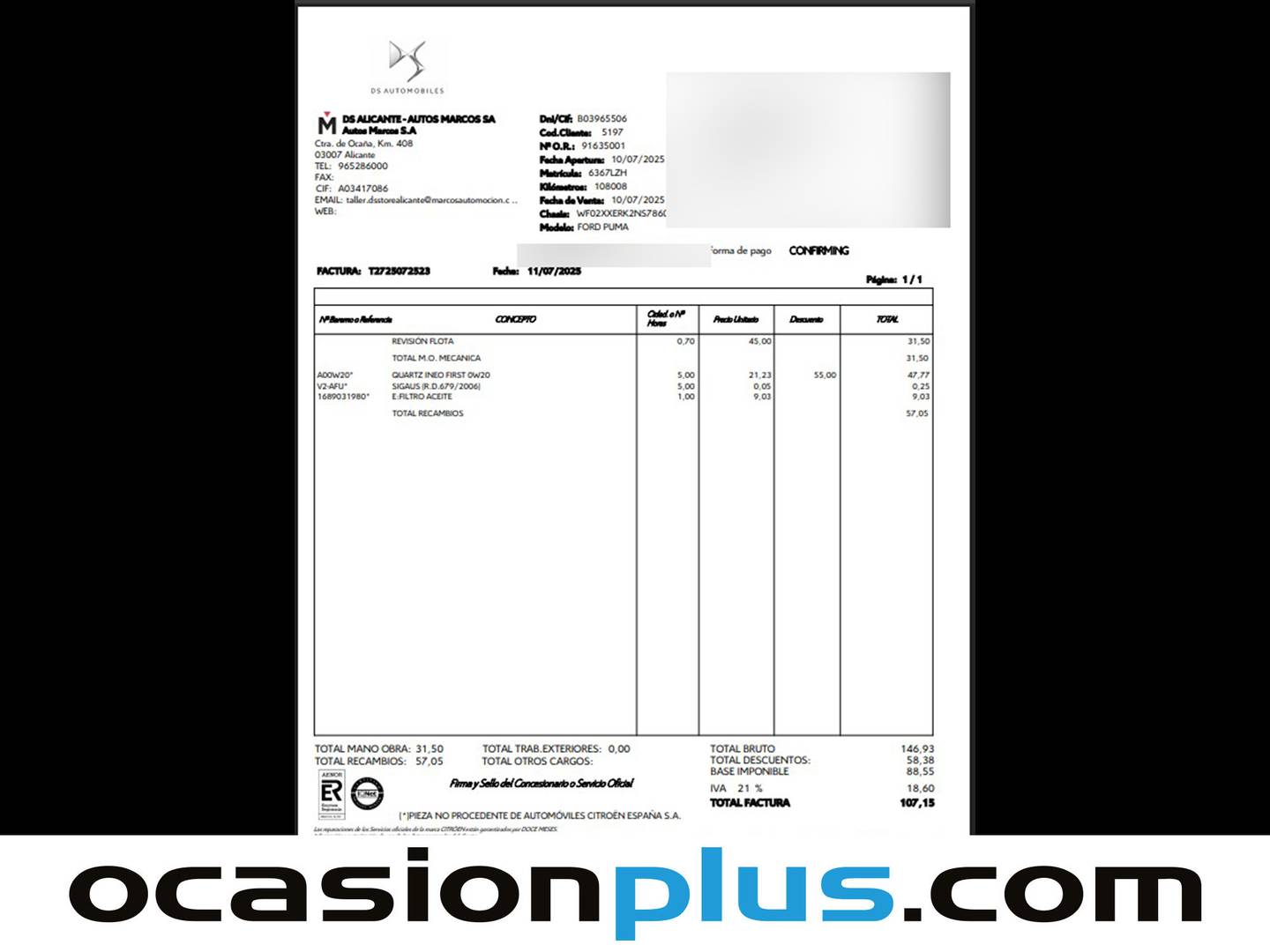 Ford Puma Ford Puma 1.0 EcoBoost MHEV Titanium Design (125 CV) manual