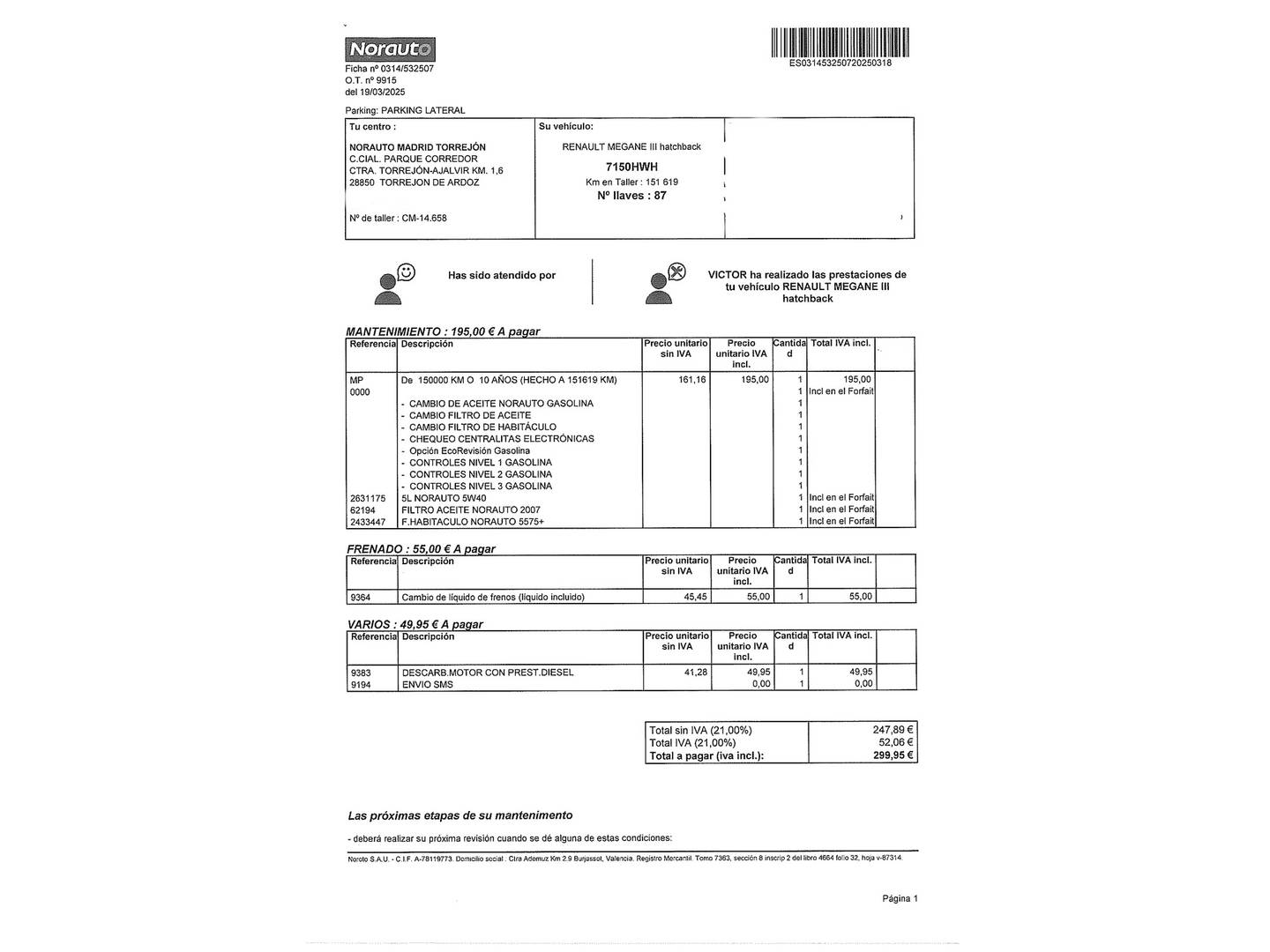 Foto Renault Mégane Renault Megane Life Energy TCe  (115 CV)