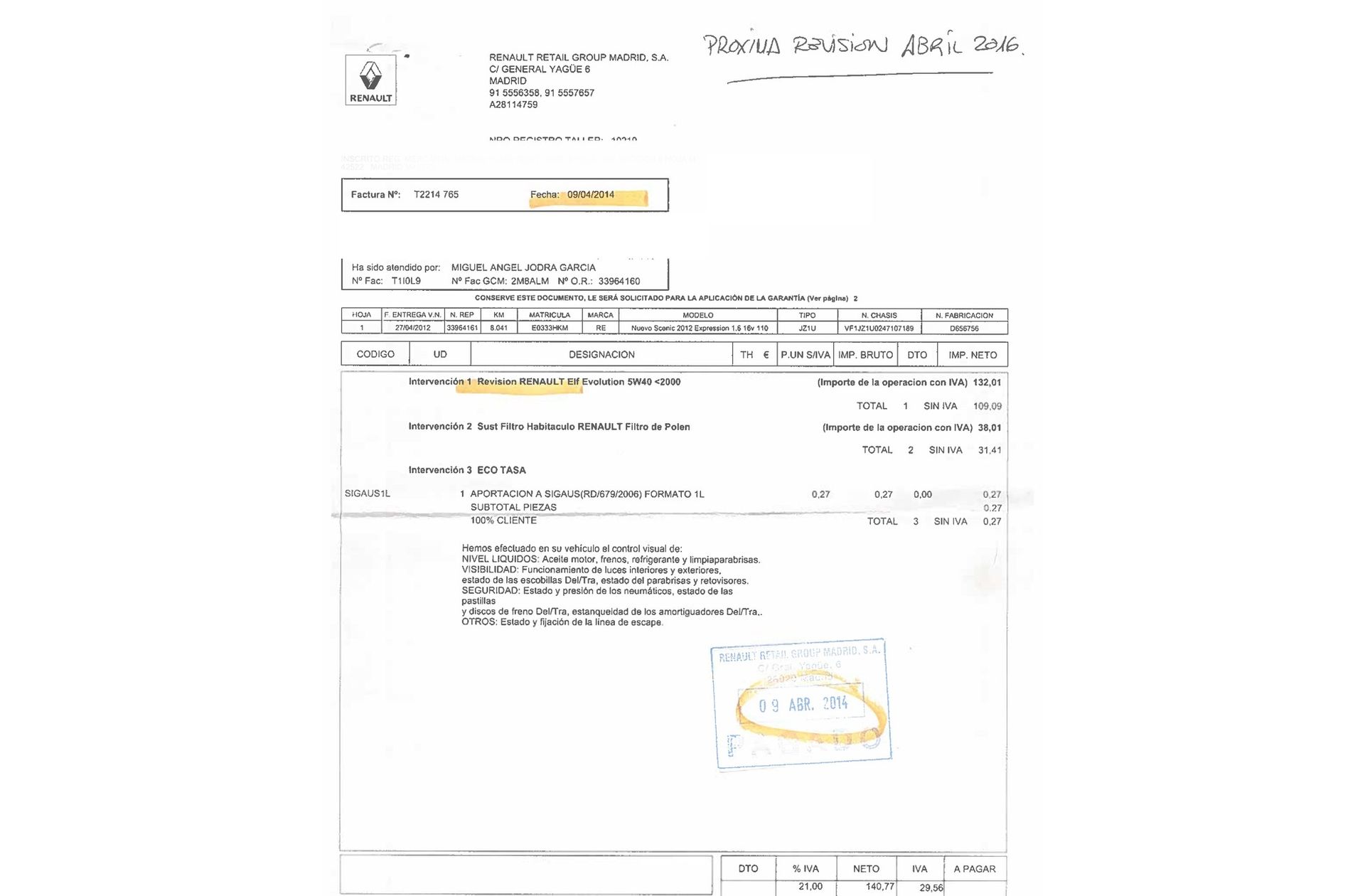 Renault Scénic Expression 1.6 - foto 16