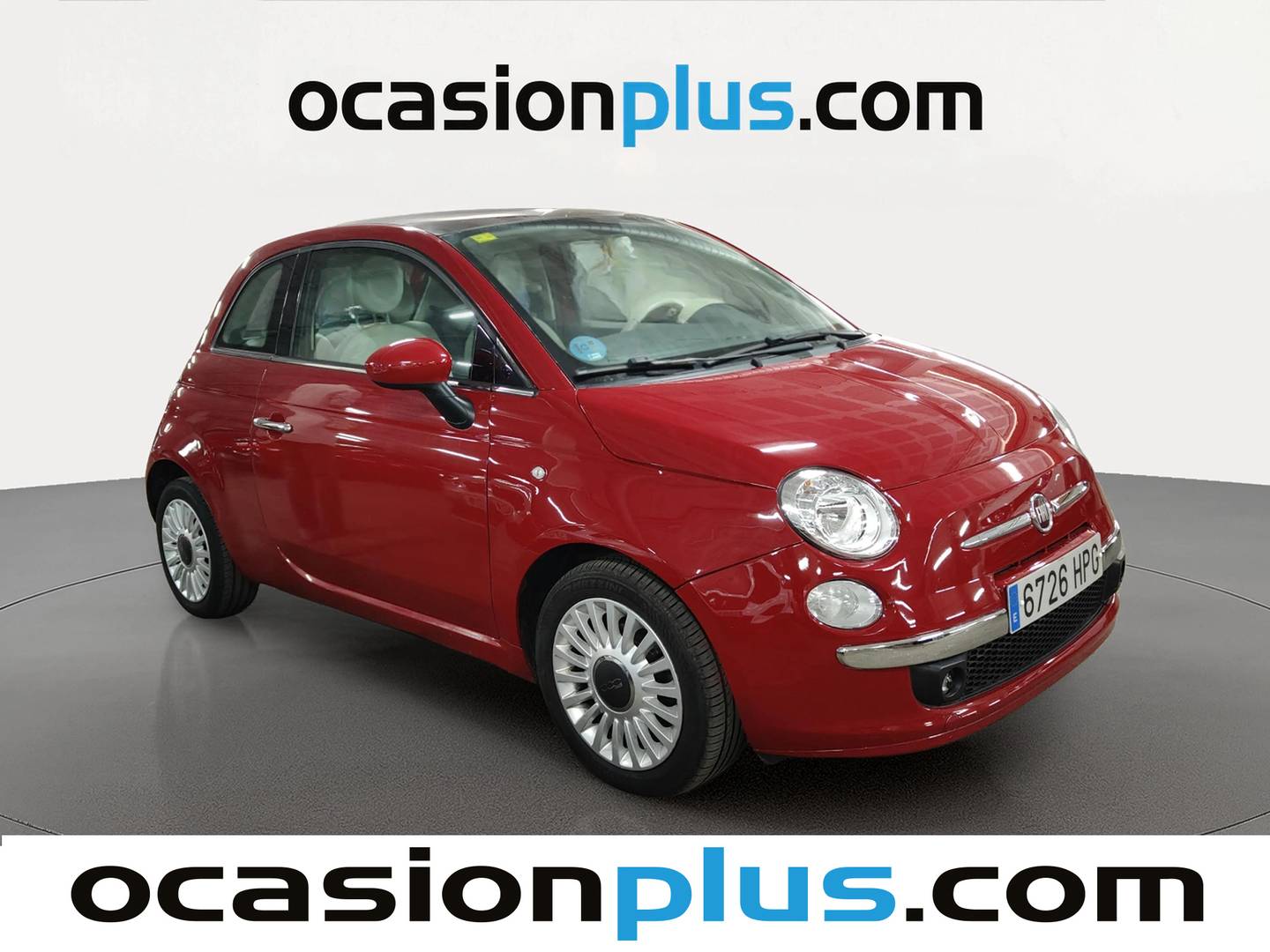 Foto delantera Fiat 500 Fiat 500 0.9 Turbo TwinAir Lounge (85 CV) derecha