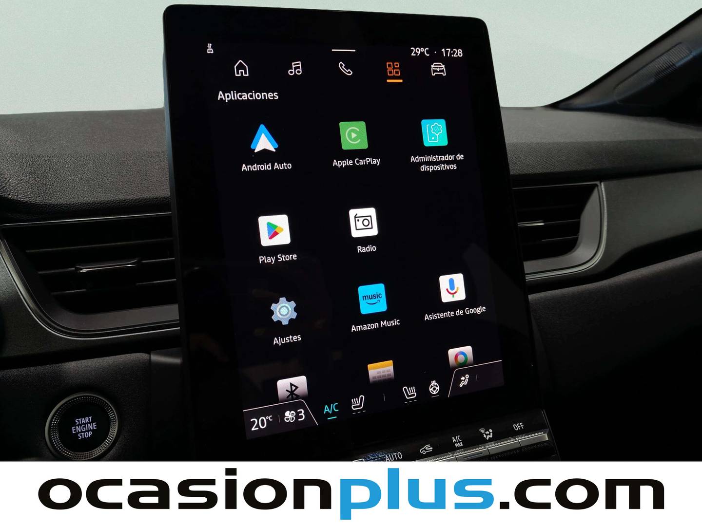 Equipamiento del Renault Captur Renault Captur Techno E-Tech full hybrid (160 CV)