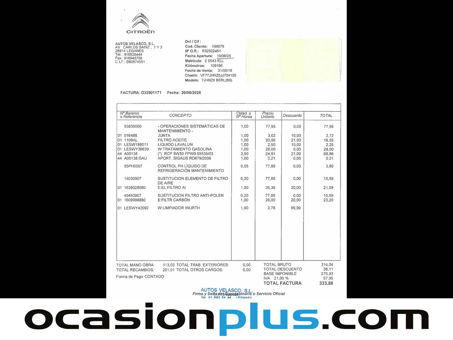 Foto Citroën Berlingo Citroen Berlingo Combi PureTech 110 20 Aniversario (110 CV)