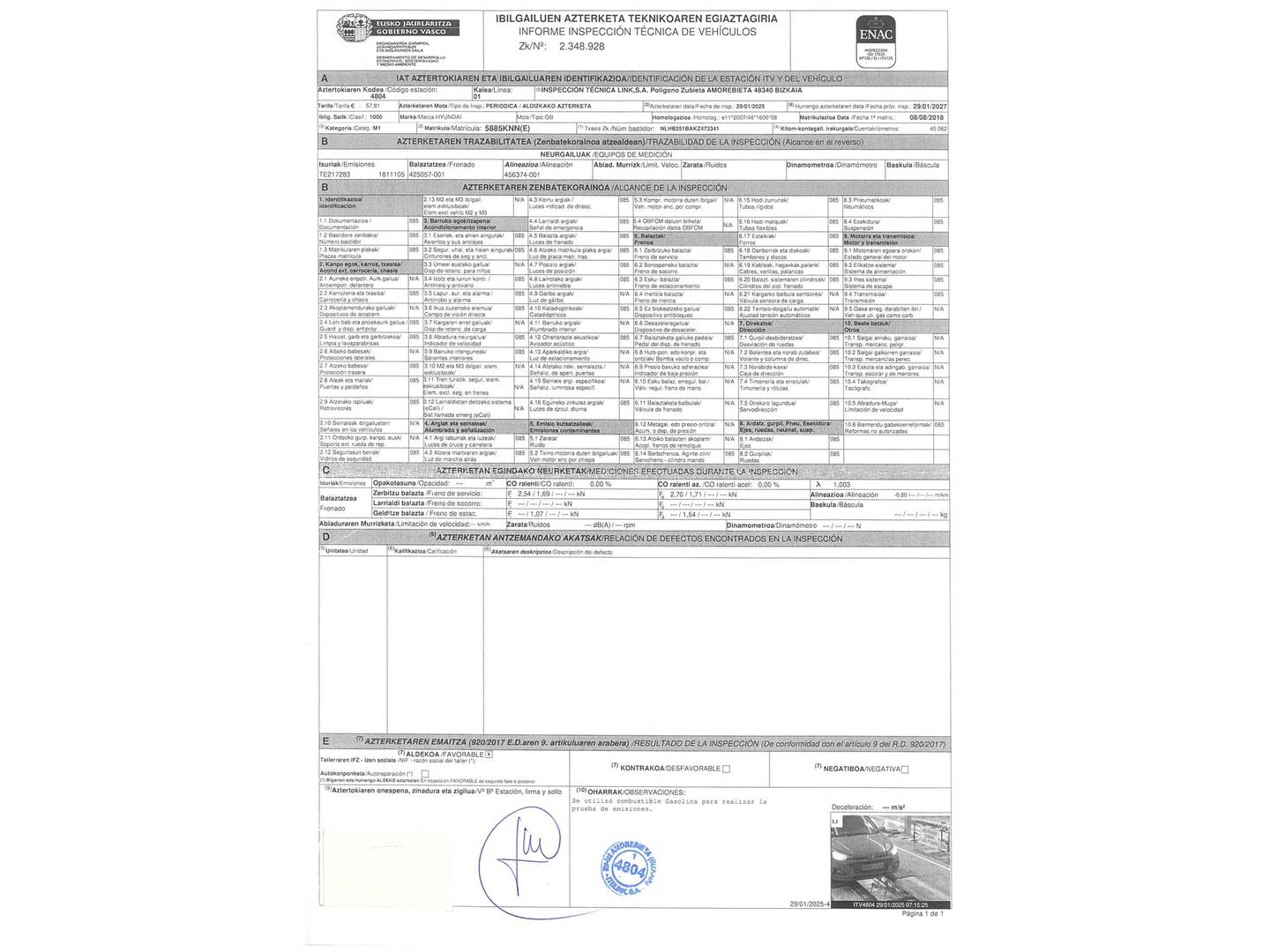 Hyundai i20 Hyundai i20 1.2 MPI Essence LE (75 CV) de segunda mano