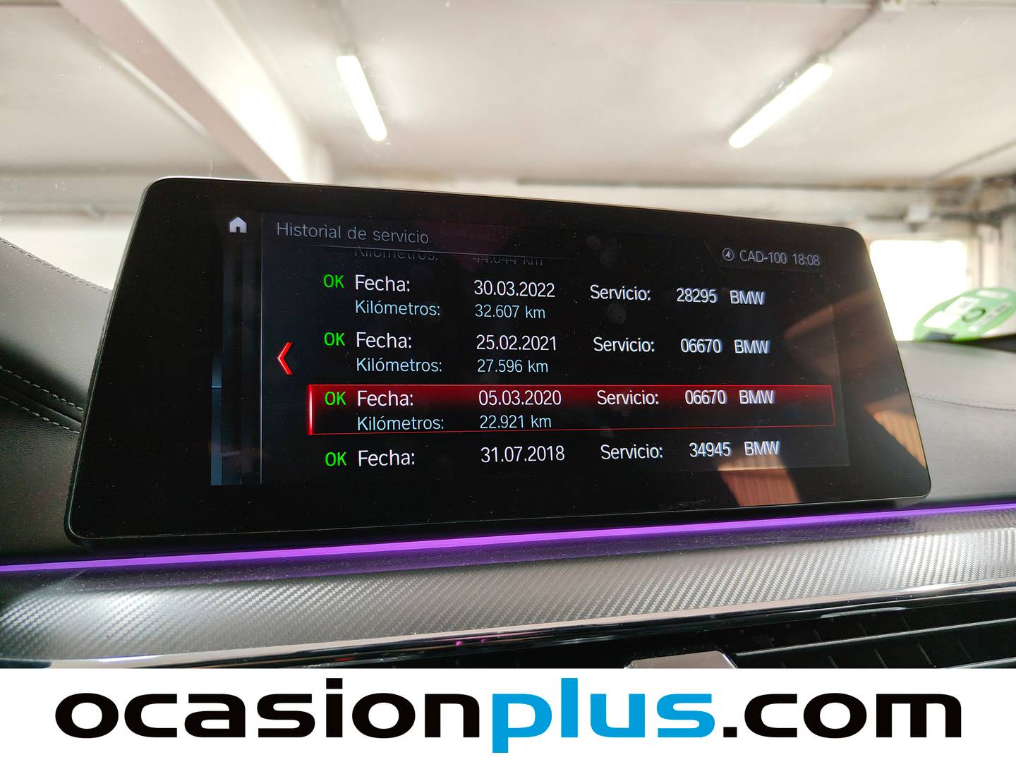 Foto del mantenimiento del BMW Serie 5 BMW M M5 (600 CV)