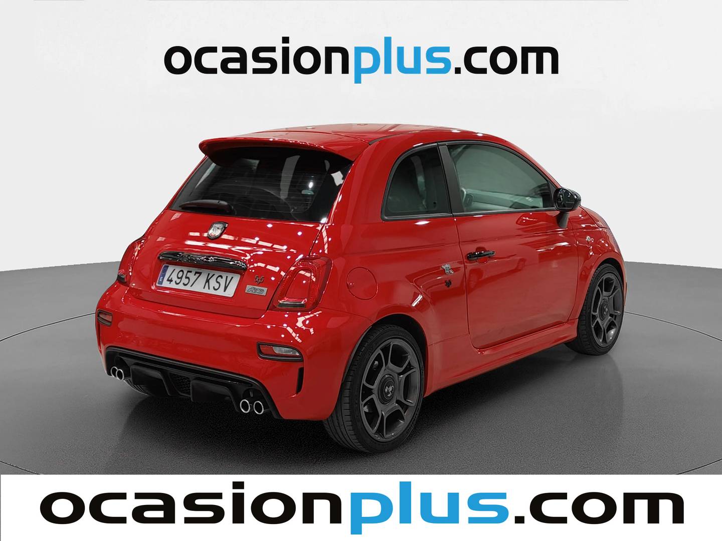 Foto trasera Abarth 500 Abarth 500 1.4 16v T-Jet 595 Pista (160 CV) derecha