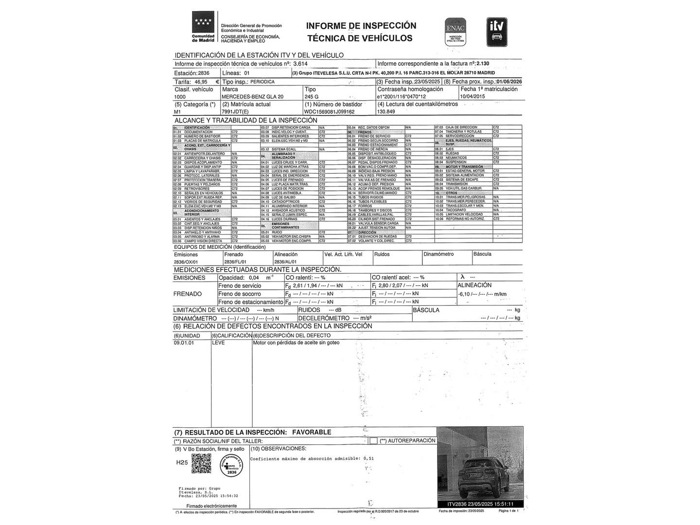 Foto Mercedes GLA Mercedes-Benz GLA 200 CDI AMG Line (136 CV)