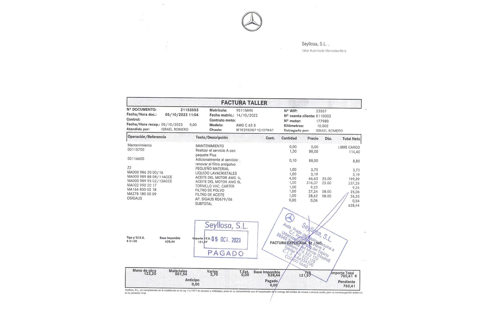 Mercedes-Benz Clase C Coupé 63 S Mercedes-AMG AMG Final Edition - foto 42