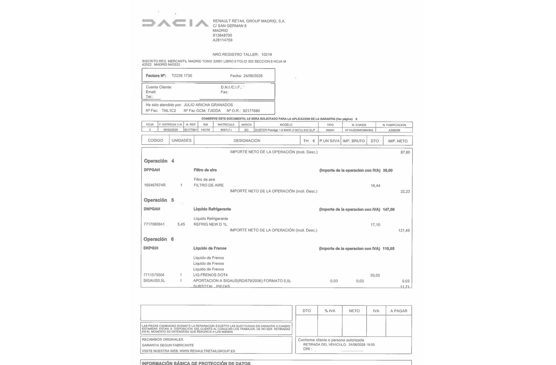 Dacia Duster 1.6 GLP Prestige 4x2 - foto 21