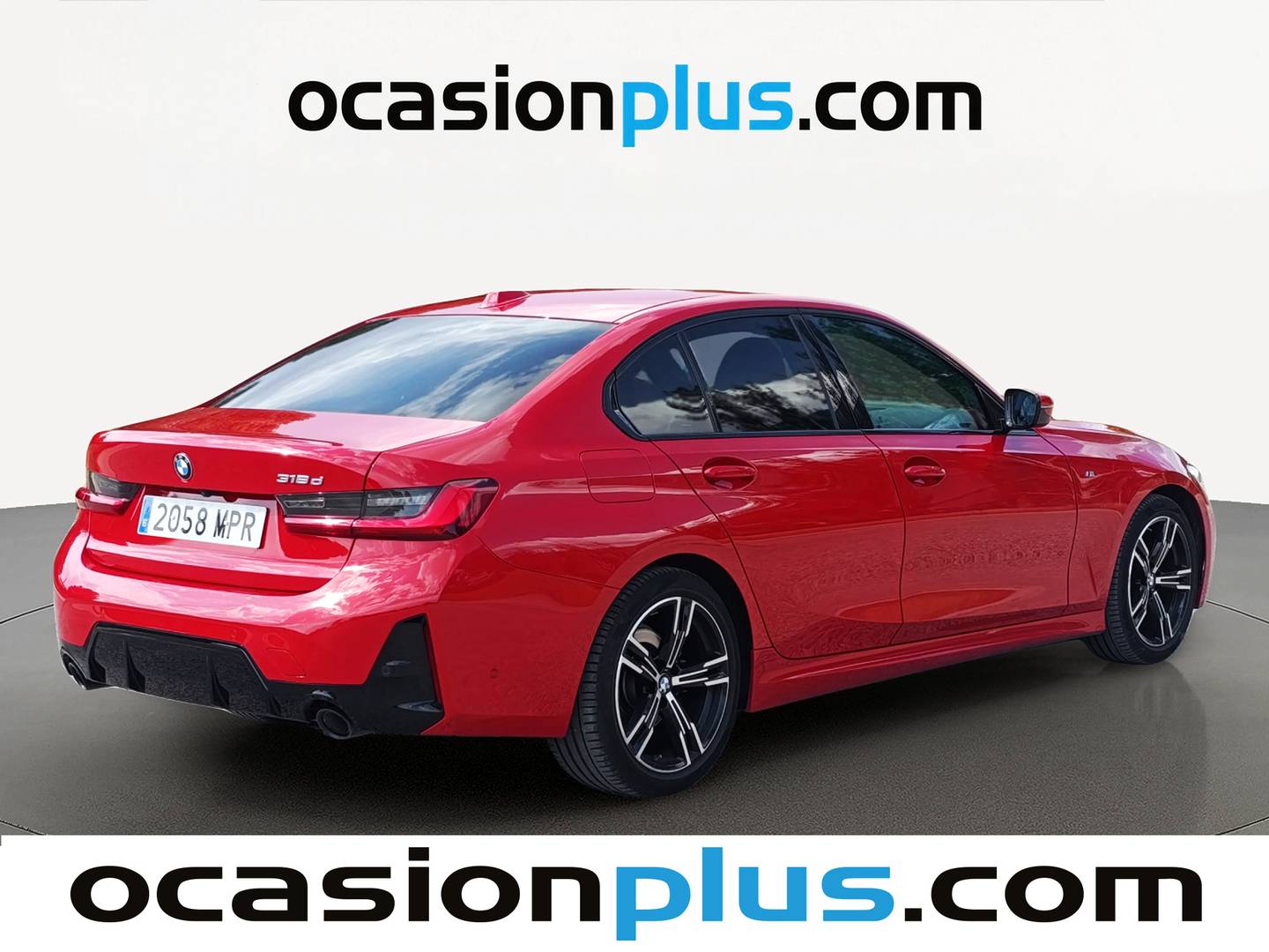 Foto trasera BMW Serie 3 BMW Serie 3 318d (150 CV) Pack M derecha