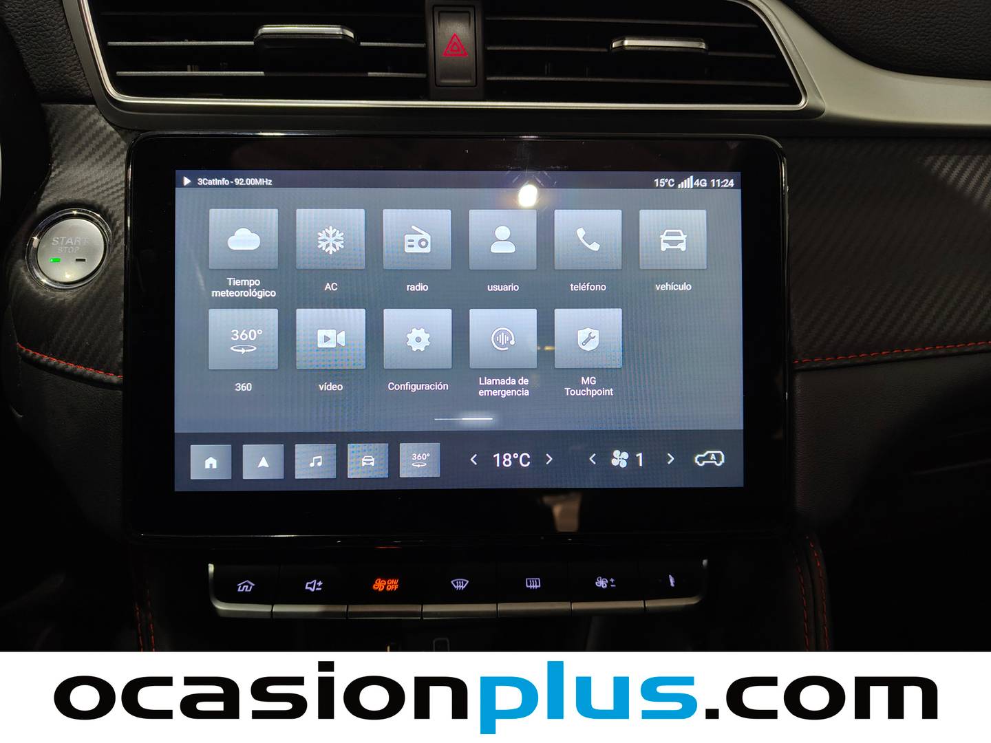 MG ZS EV MG ZS Luxury Long Range OBC (156 CV) de segunda mano