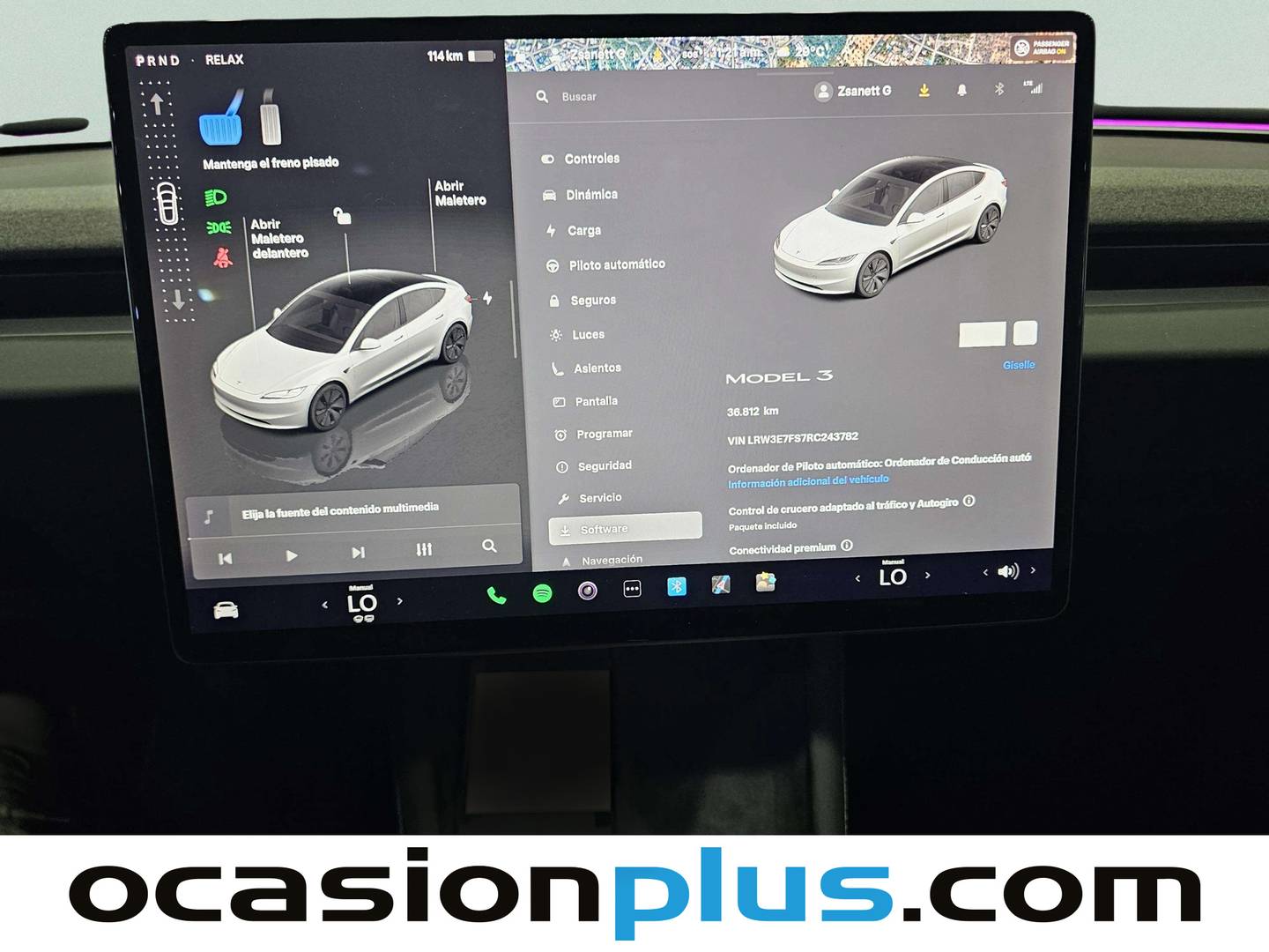 Tesla Model 3 Tesla Model 3 RWD (283 CV) de segunda mano