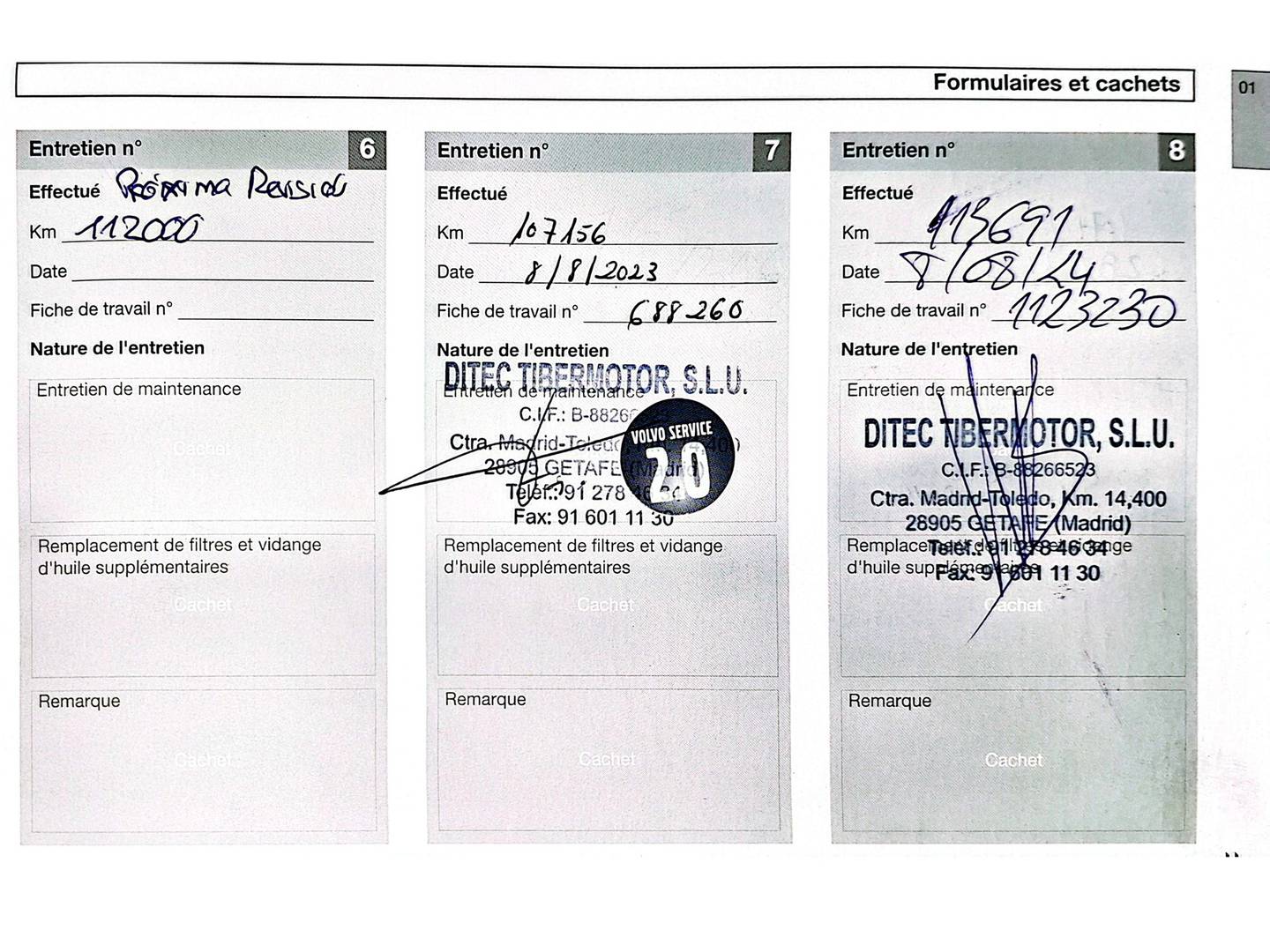 Foto del mantenimiento del Volvo V40 Cross Country Volvo V40 Cross Country D3 Momentum Auto (150 CV)