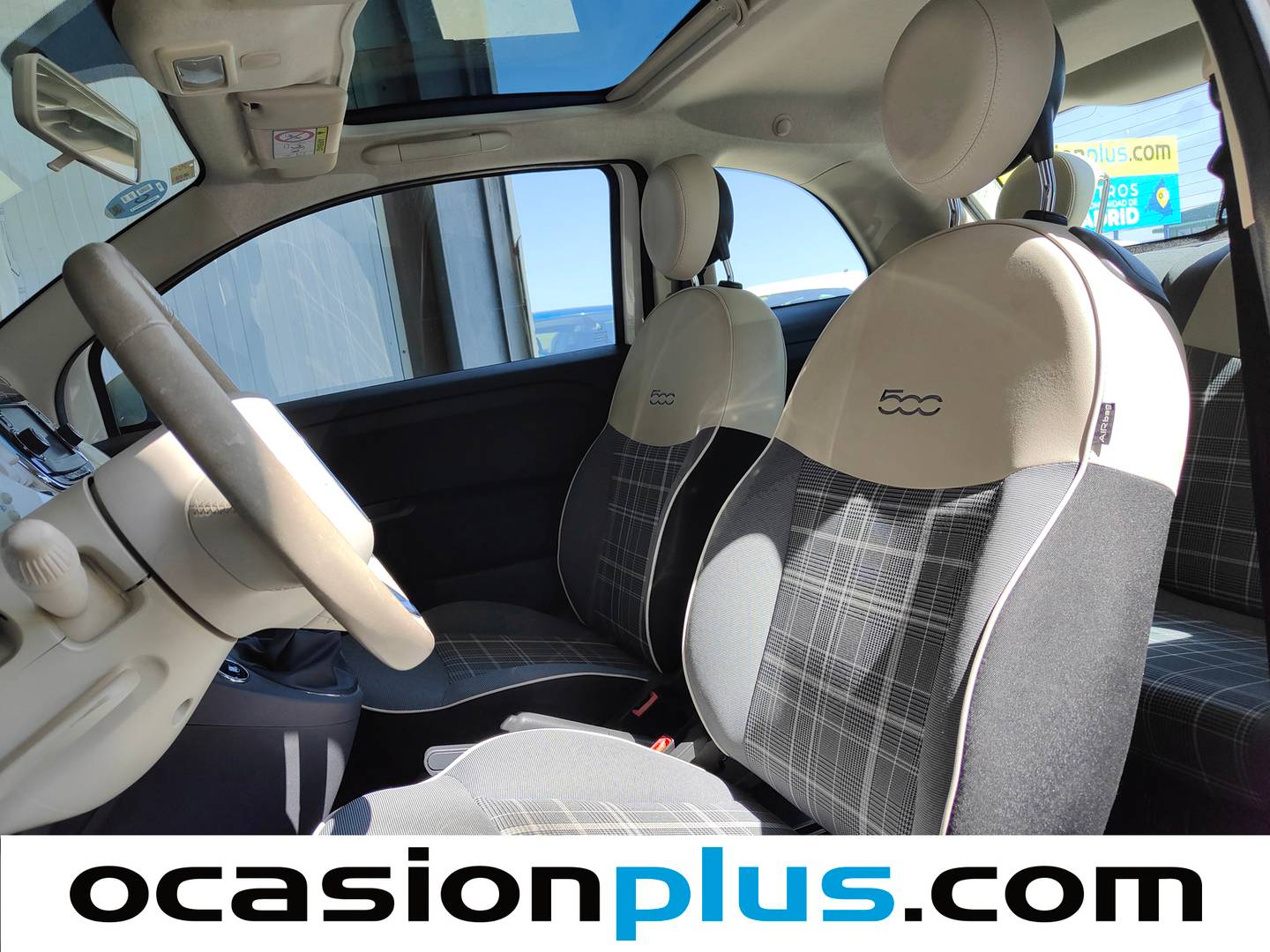 Foto asientos delanteros Fiat 500 Fiat 500 1.2 8v Lounge (69 CV)