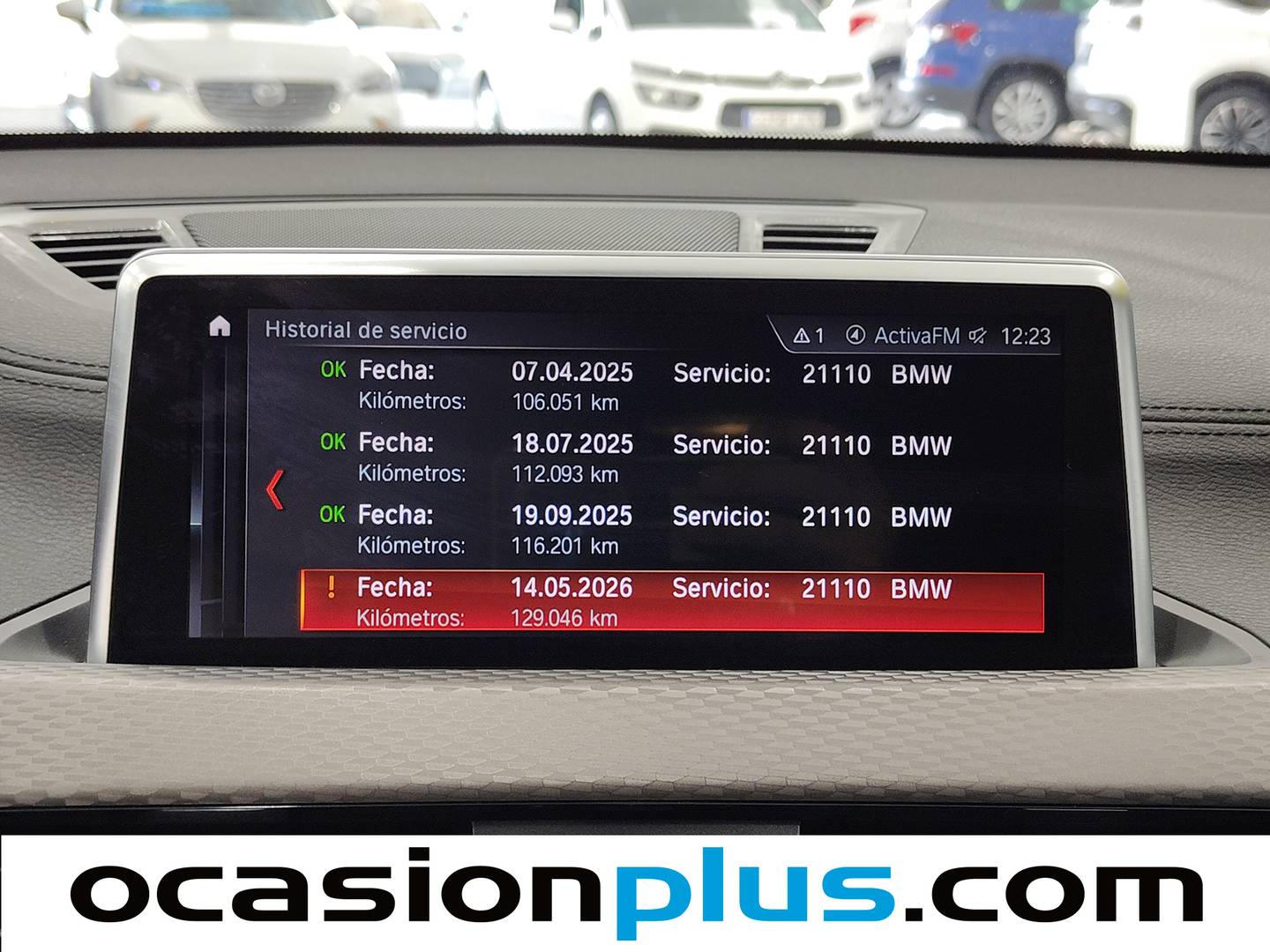 Foto del mantenimiento del BMW X2 BMW X2 sDrive18d (150 CV) Pack M
