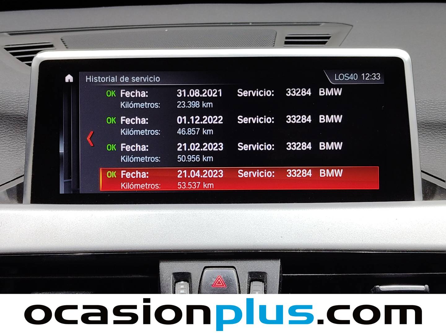 Foto del mantenimiento del BMW X1 BMW X1 xDrive18d (150 CV)