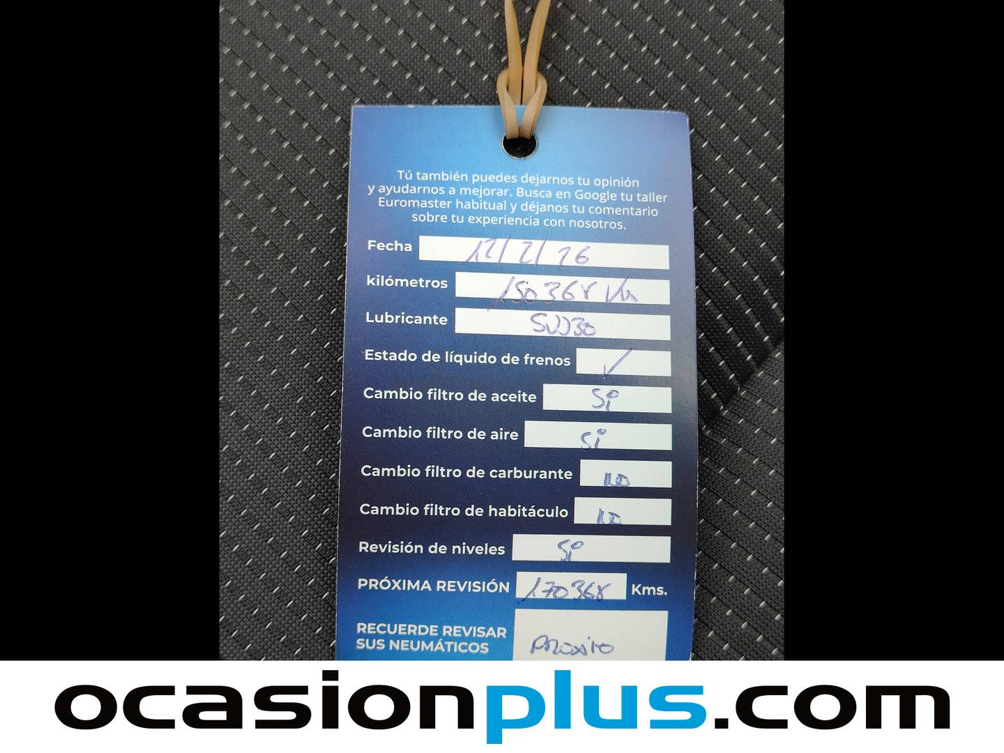 Foto del mantenimiento del Peugeot 508 Peugeot 508 2.0 HDI Allure (140 CV)