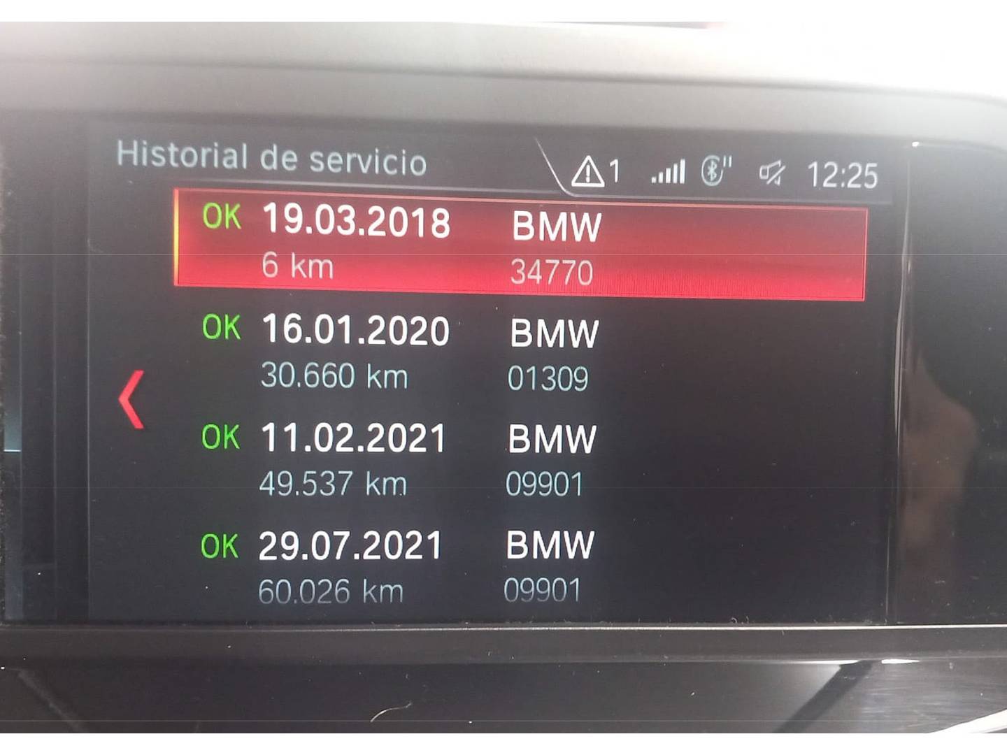 Foto del mantenimiento del BMW X3 BMW X3 xDrive20d (190 CV)
