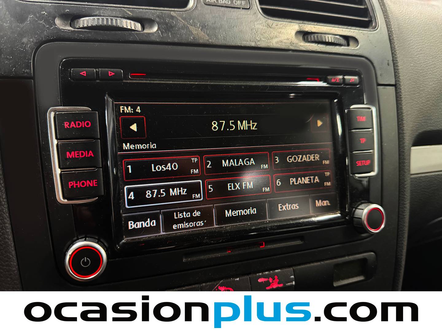 Paquetes del Volkswagen Golf Volkswagen Golf Sportline 1.6 FSI (115 CV)