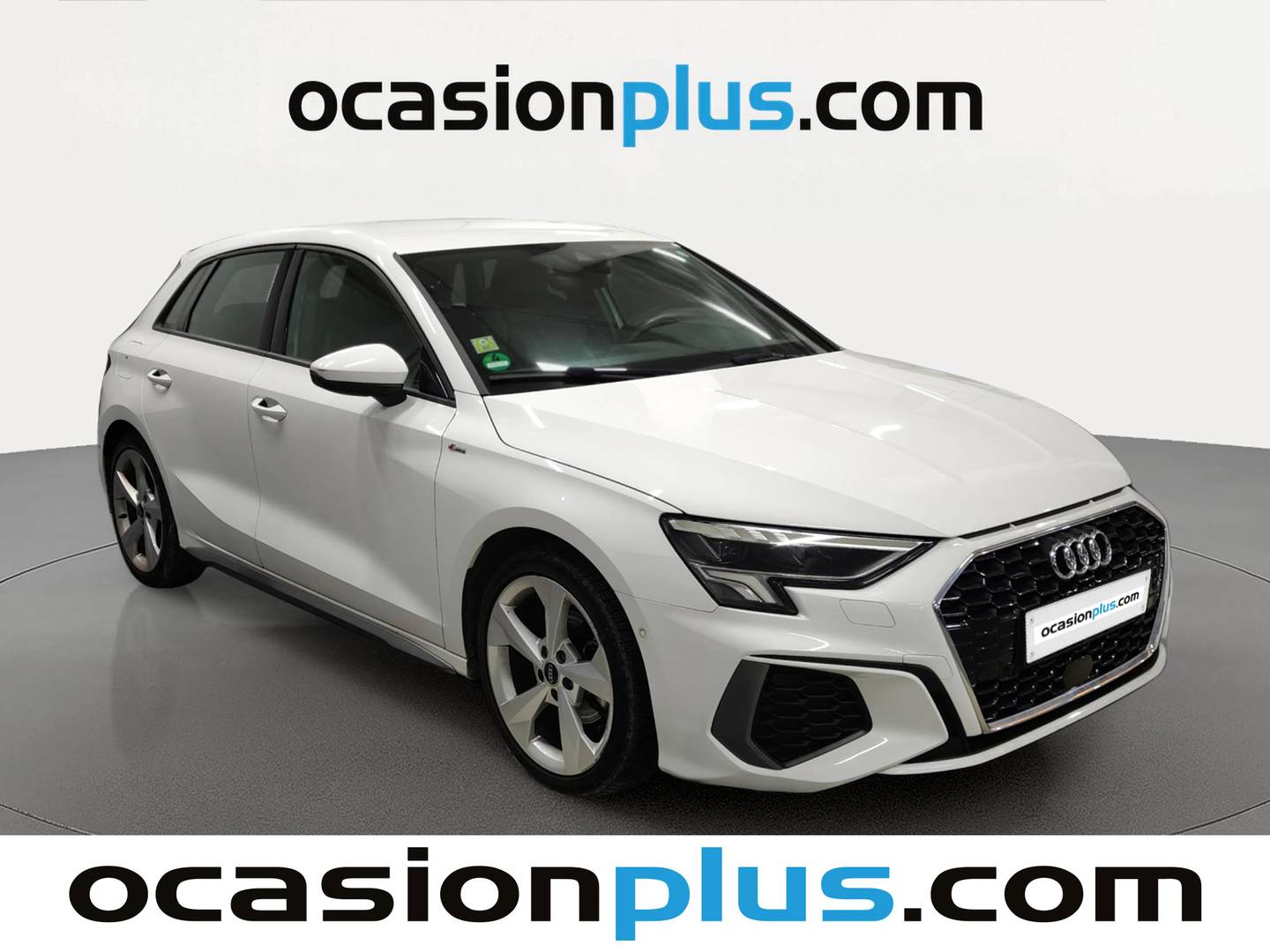 Foto delantera Audi A3 Audi A3 Sportback S line 35 TFSI (150 CV) S tronicAudi A3 Sportback S line 35 TFSI 110 kW (150 CV) S tronic derecha