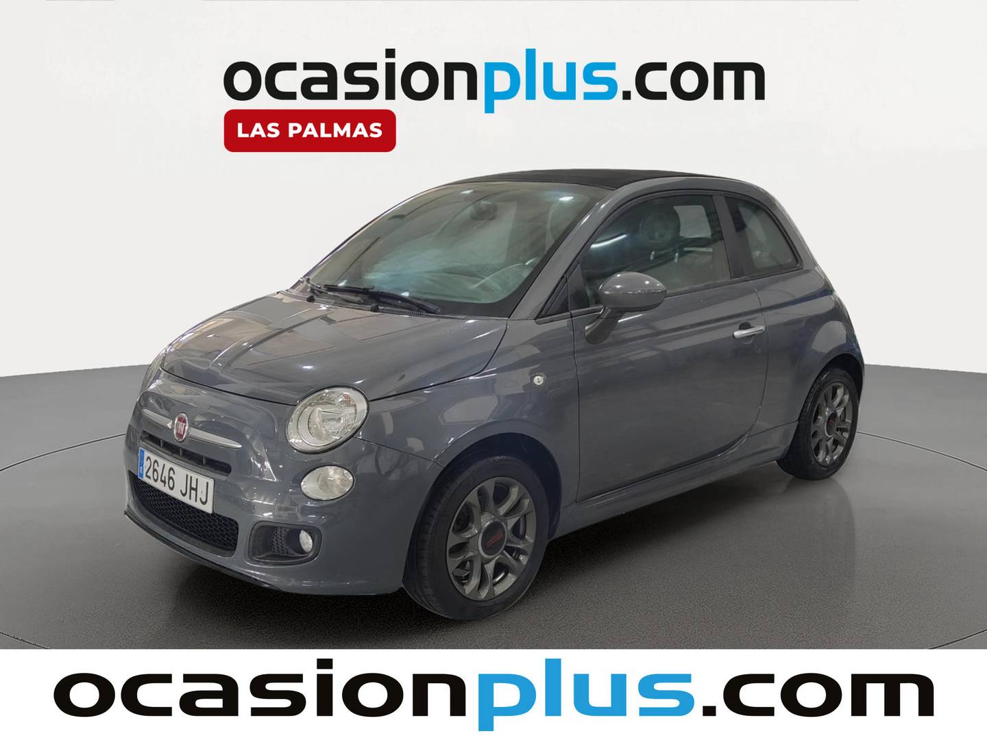 Foto delantera Fiat 500C Fiat 500C 1.2 8v Cabrio S (69 CV) derecha