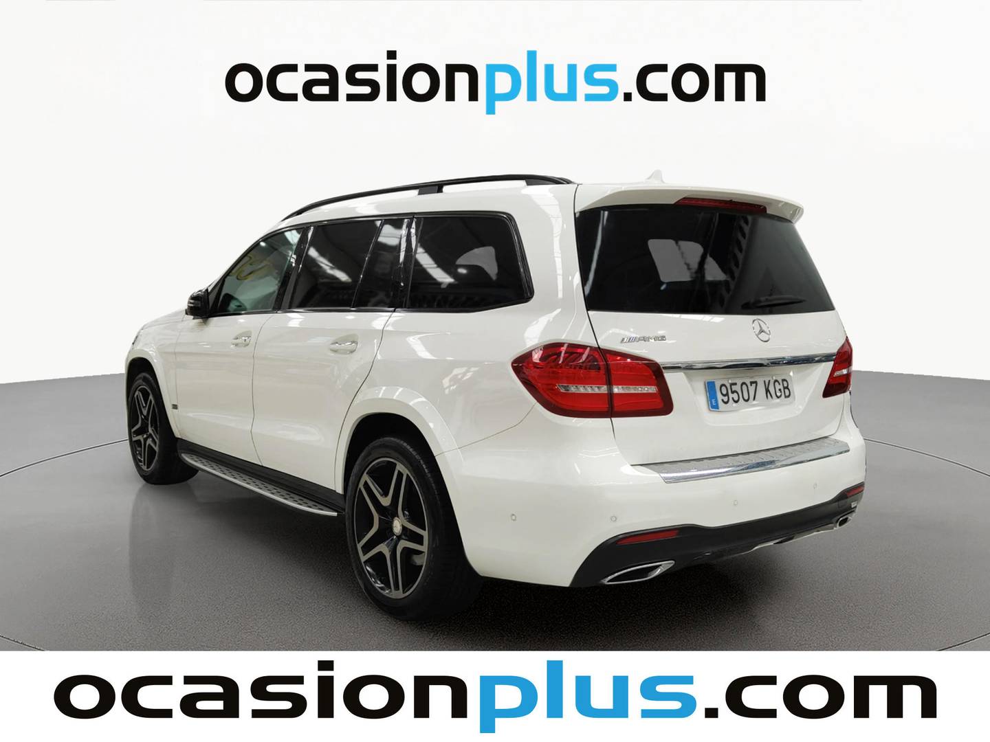 Foto trasera Mercedes Clase GLS Mercedes Clase GLS GLS 350 d 4Matic (258 CV) 7 Plazas Pack AMG izquierda
