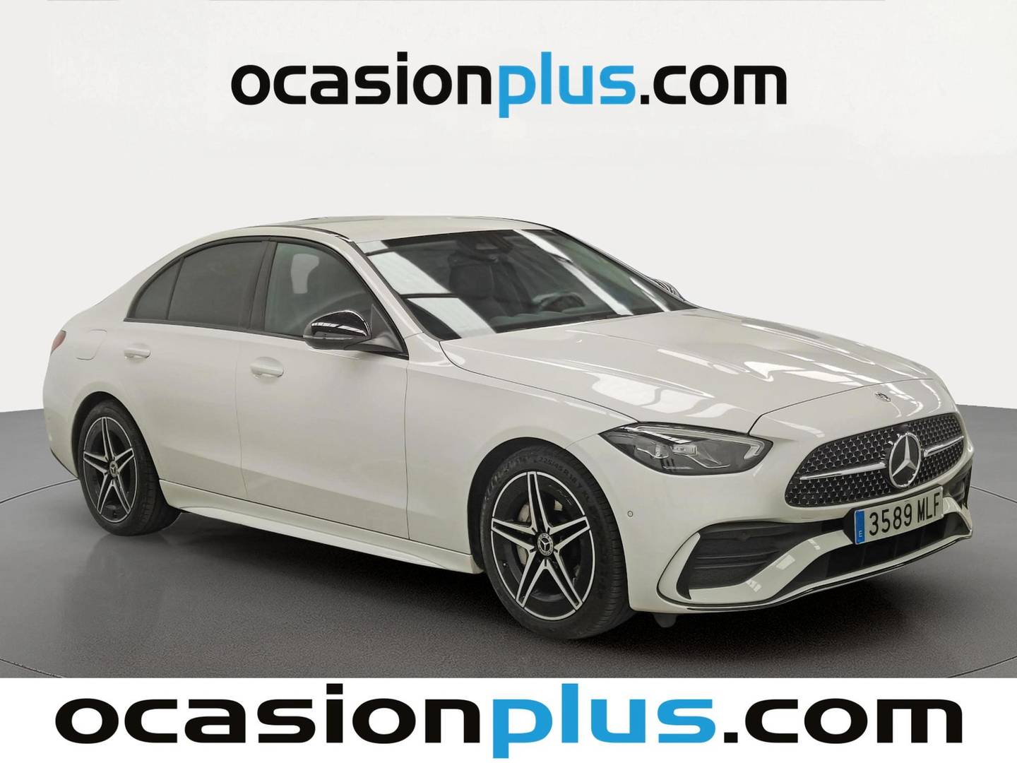 Foto delantera Mercedes Clase C Mercedes Clase C 200 d (163 CV) Pack AMG derecha